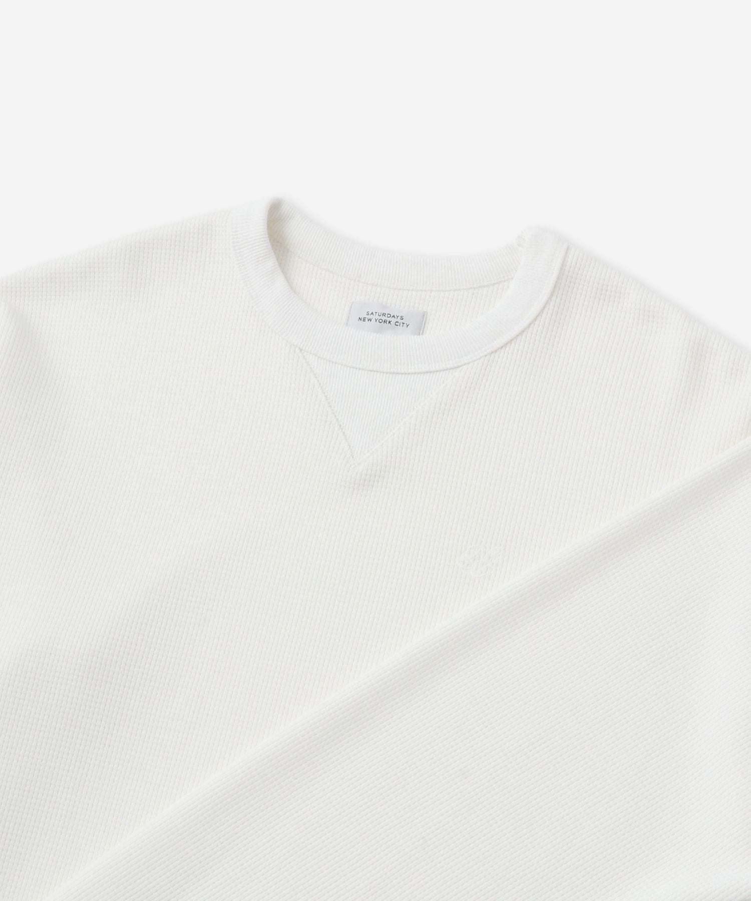 SNYC Waffle Relaxed Top