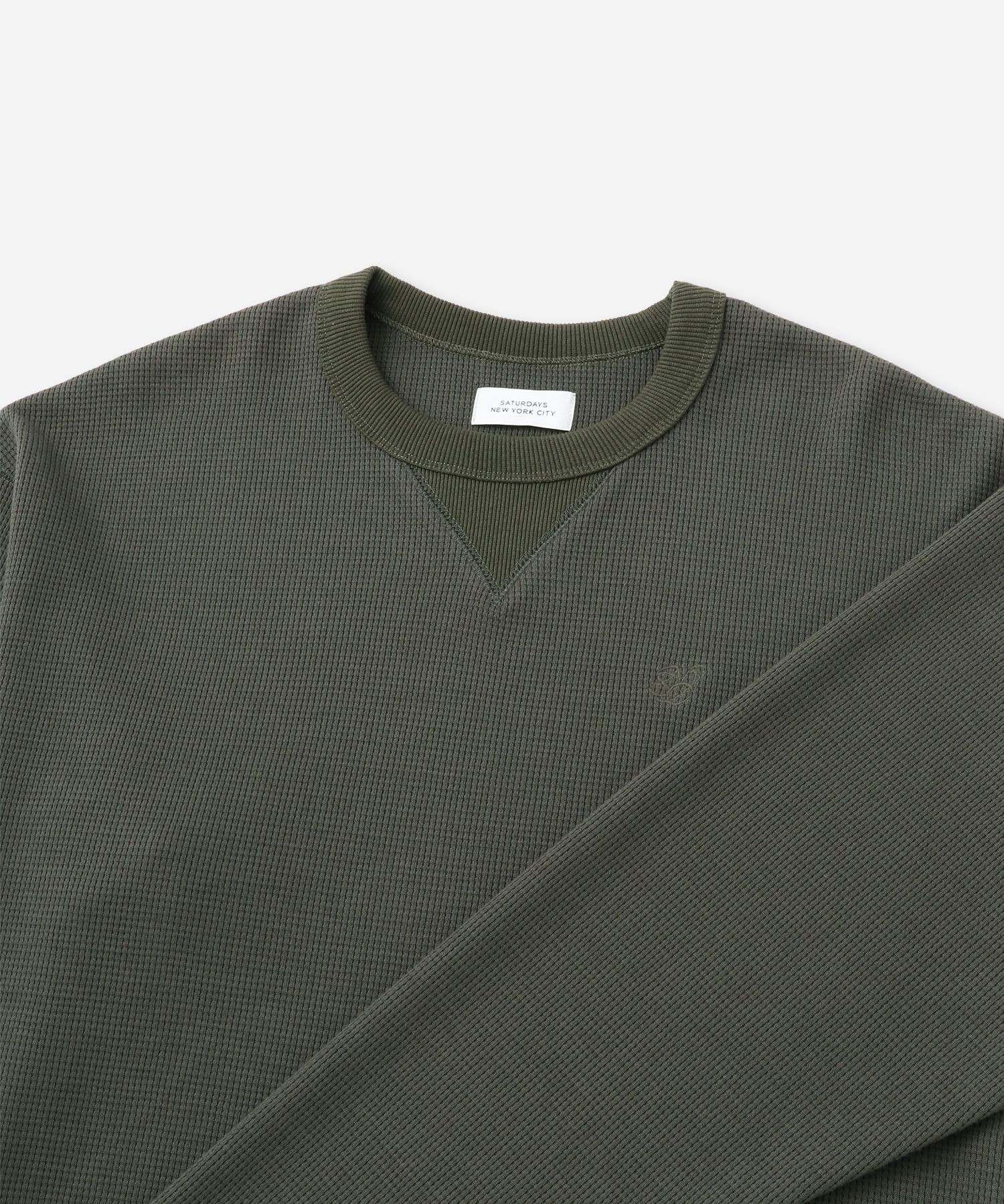 SNYC Waffle Relaxed Top