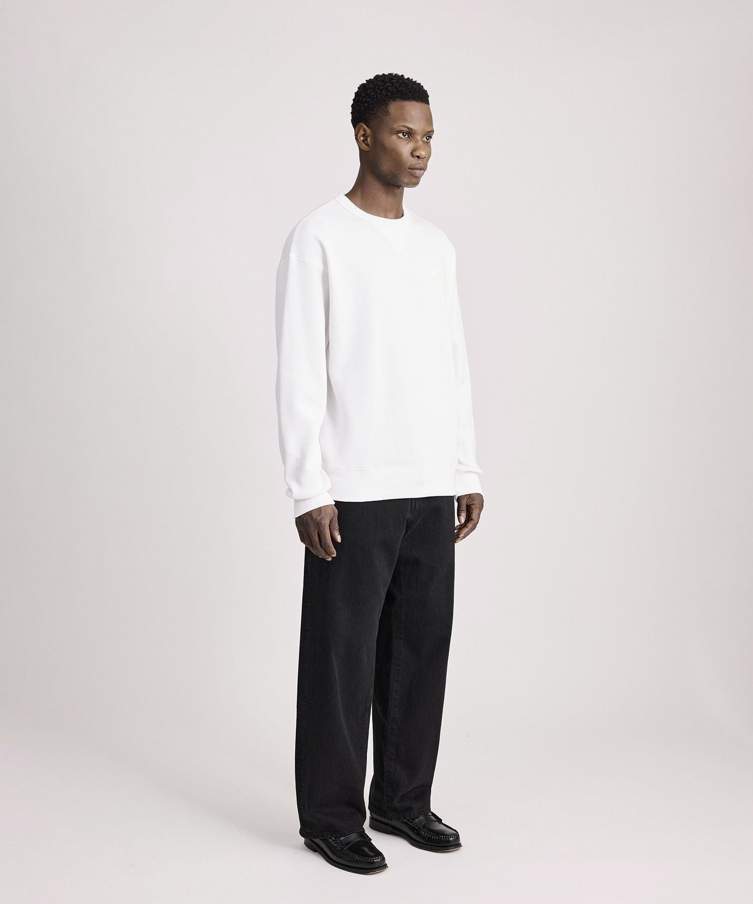 SNYC Waffle Relaxed Top