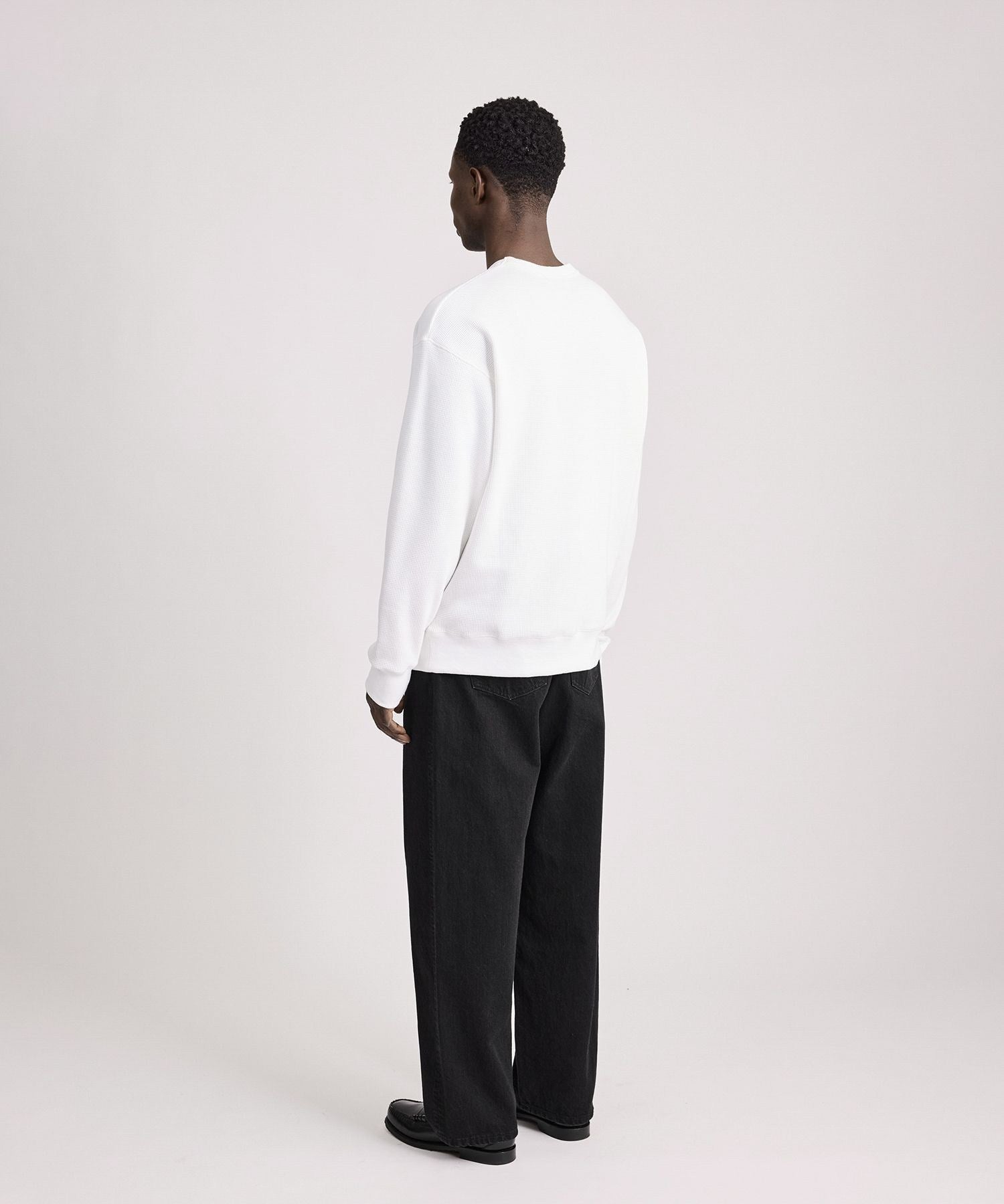 SNYC Waffle Relaxed Top