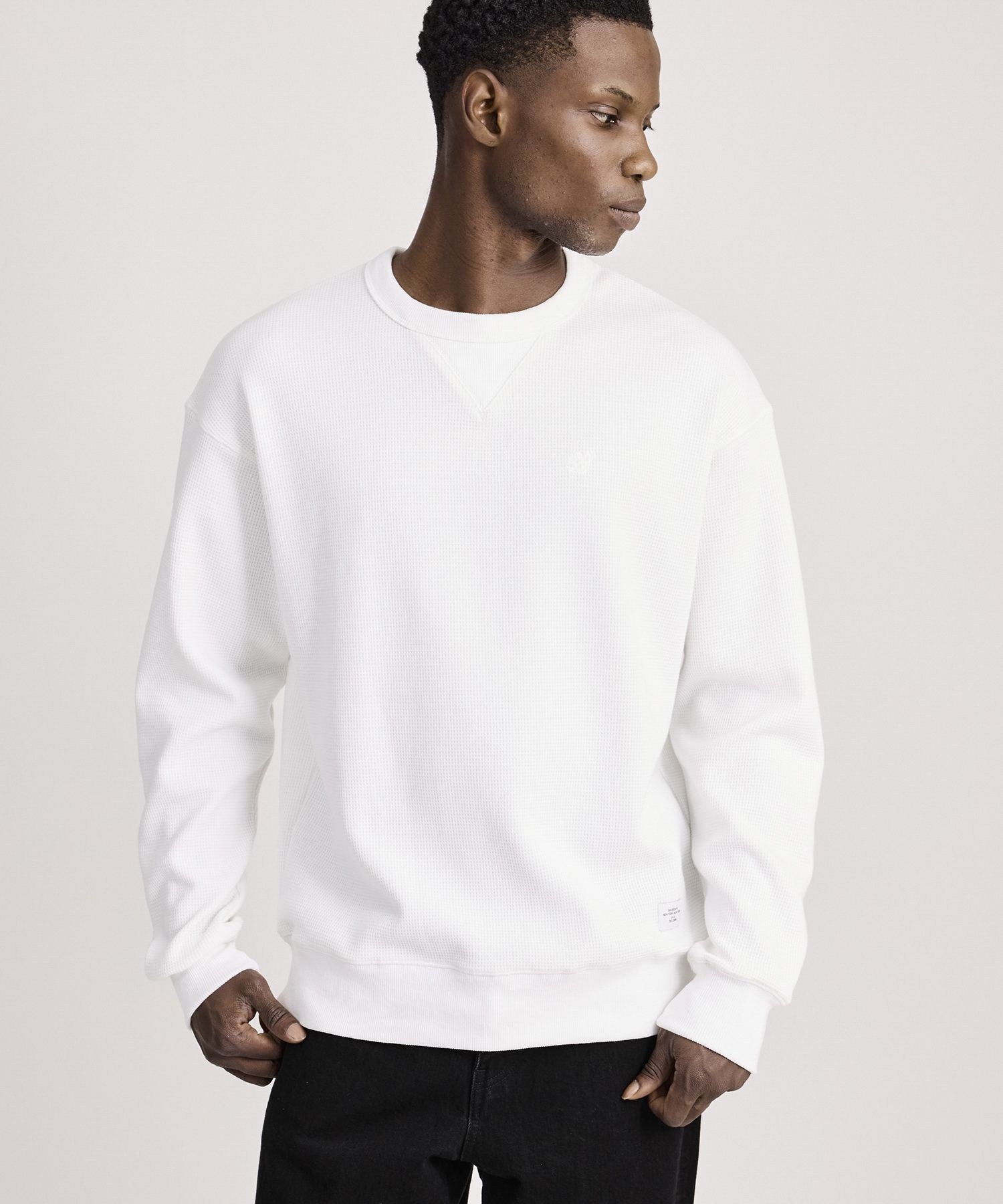 SNYC Waffle Relaxed Top