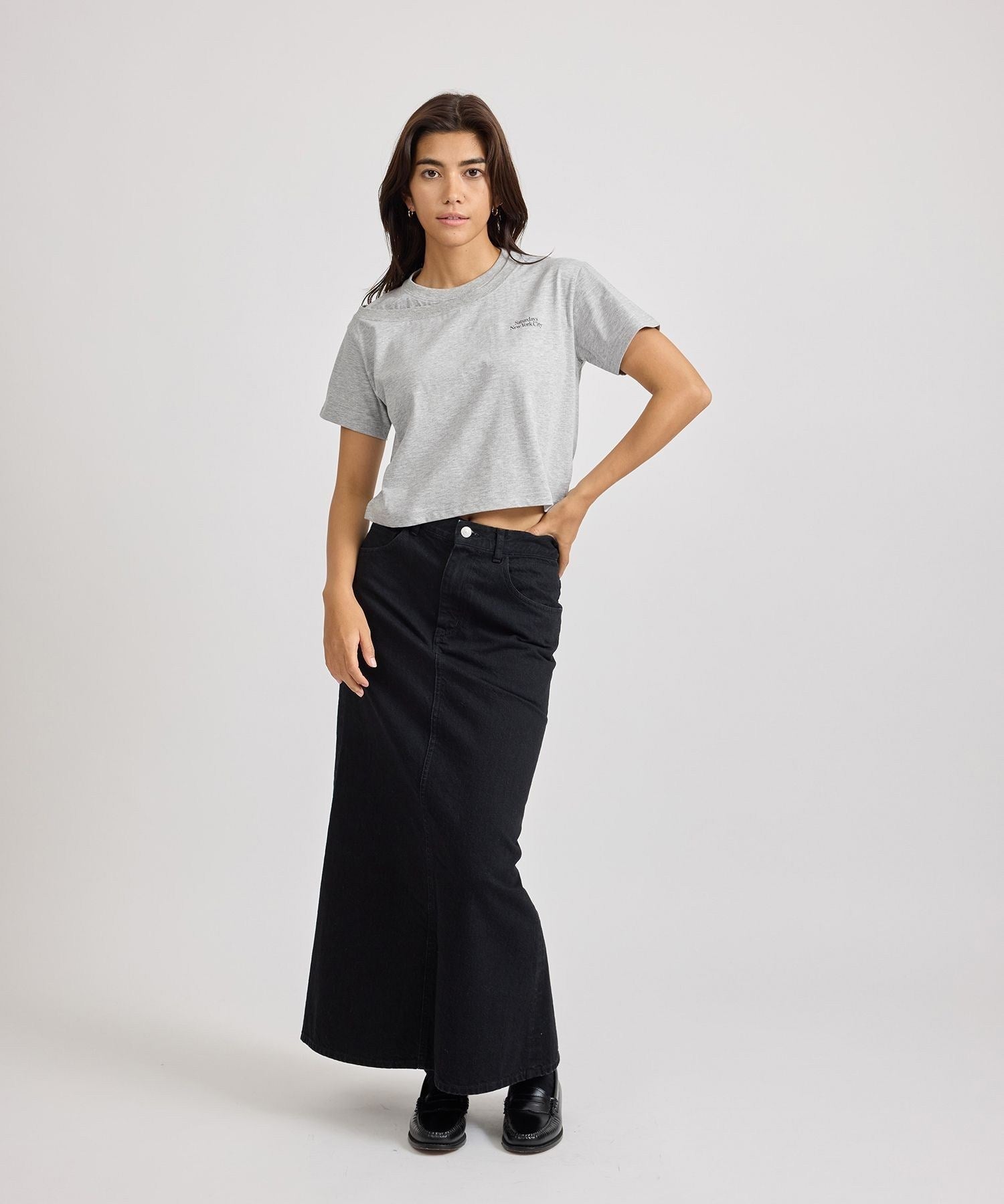 Greta Layered Short Sleeve Tee