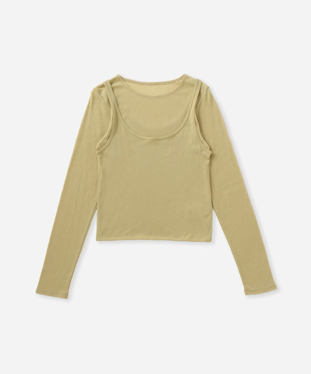 Steff Double Camisole Lightweight Knit | Saturdays NYC Japan