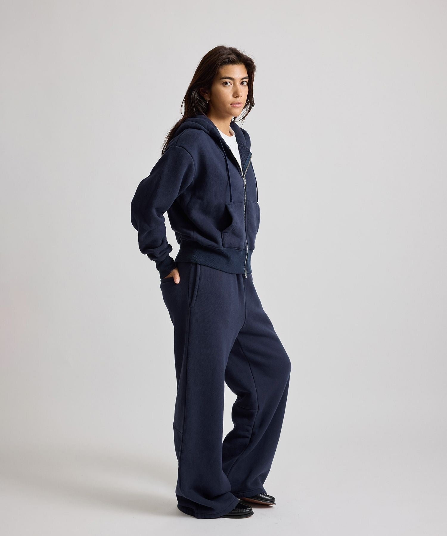 Rivington Long Loop Hoodie | WOMEN