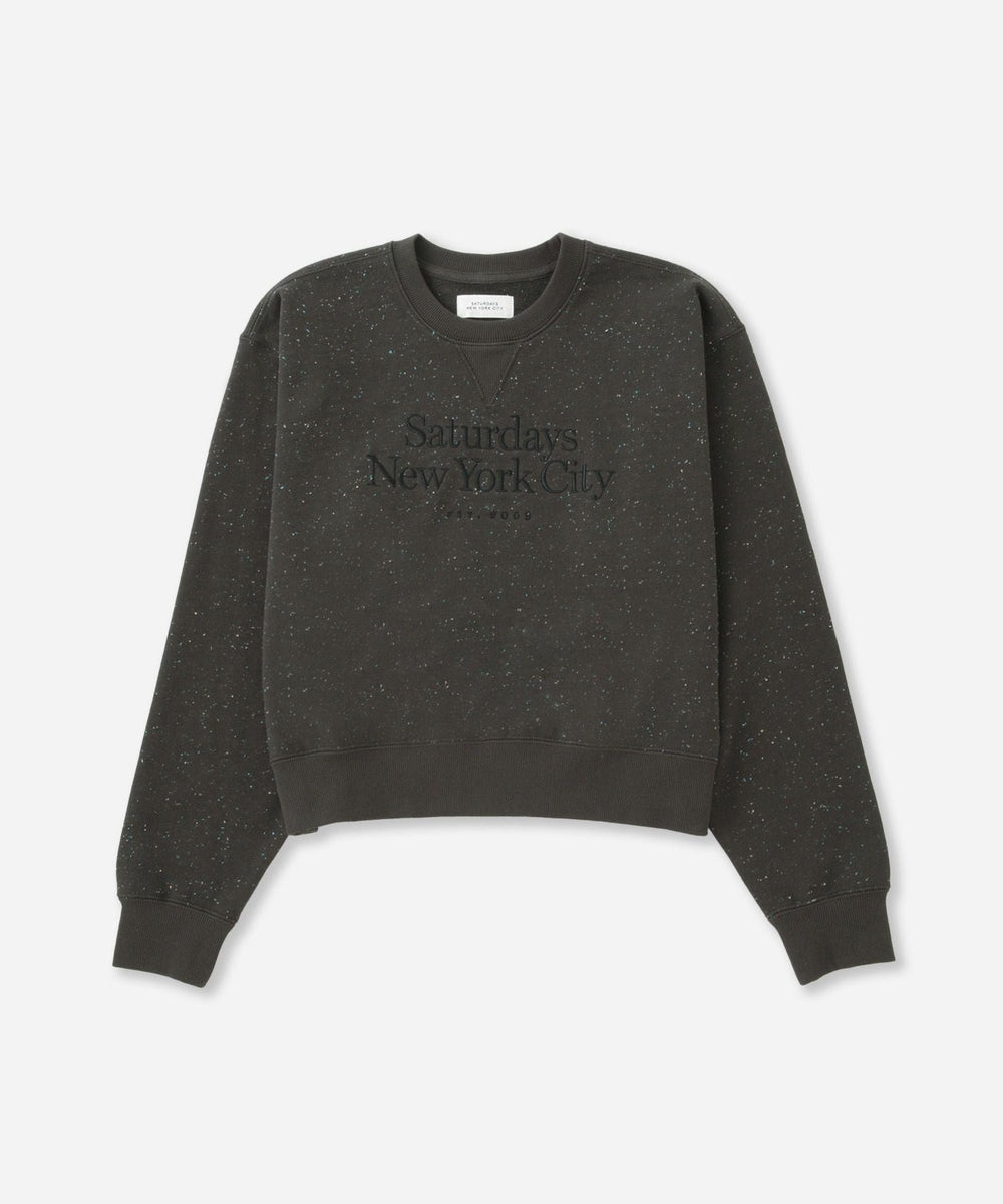 Bowery Speckle Sweatshirt | WOMEN | Saturdays NYC Japan