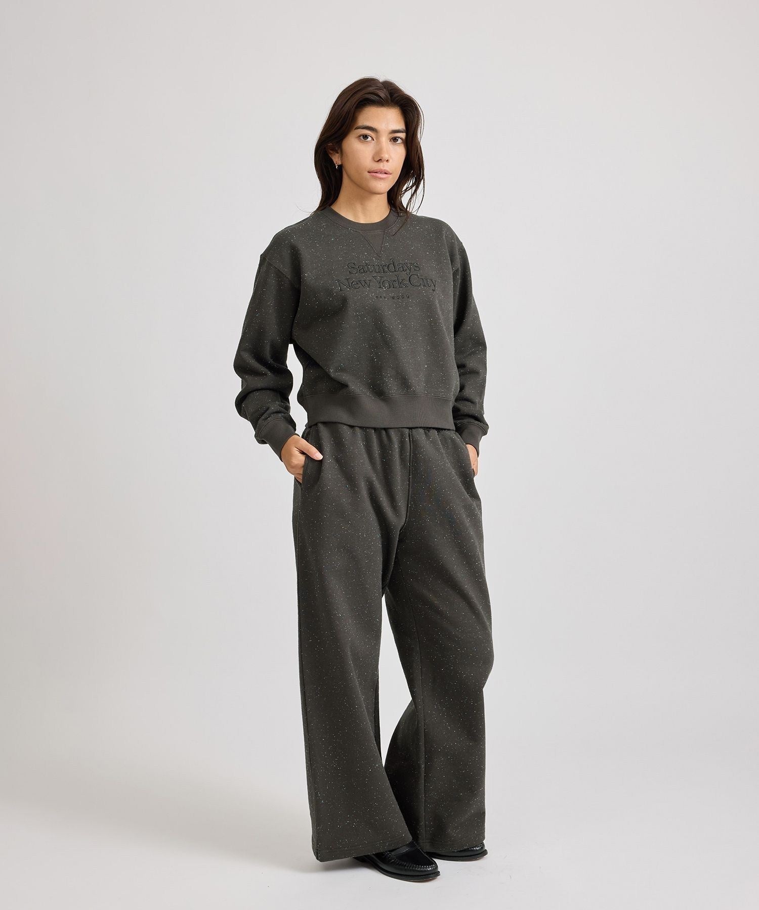 Bowery Speckle Sweatshirt | WOMEN