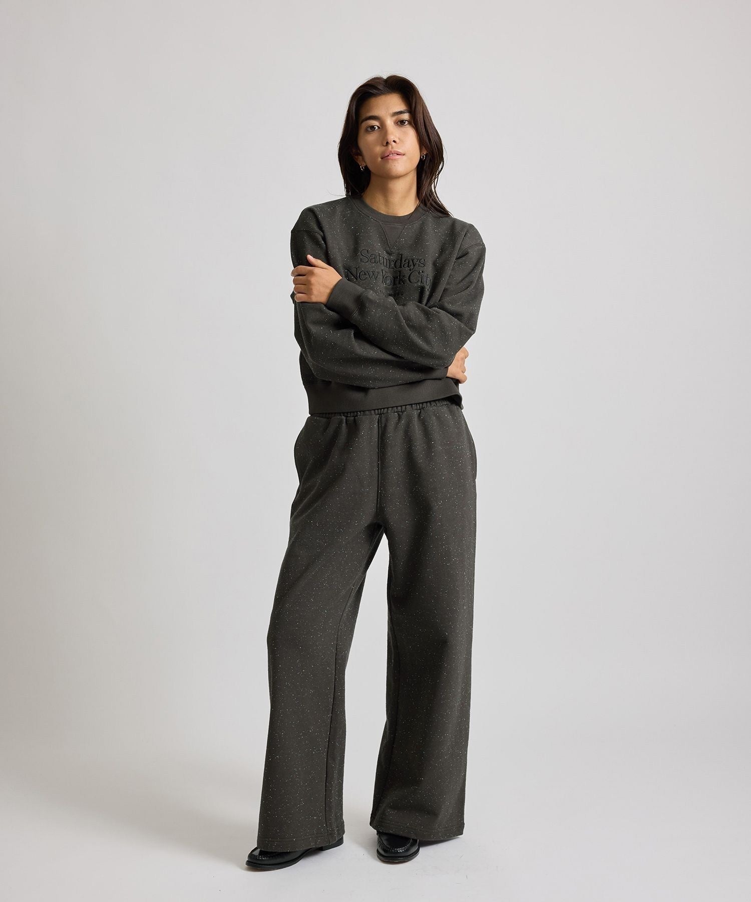 Bowery Speckle Sweatshirt | WOMEN