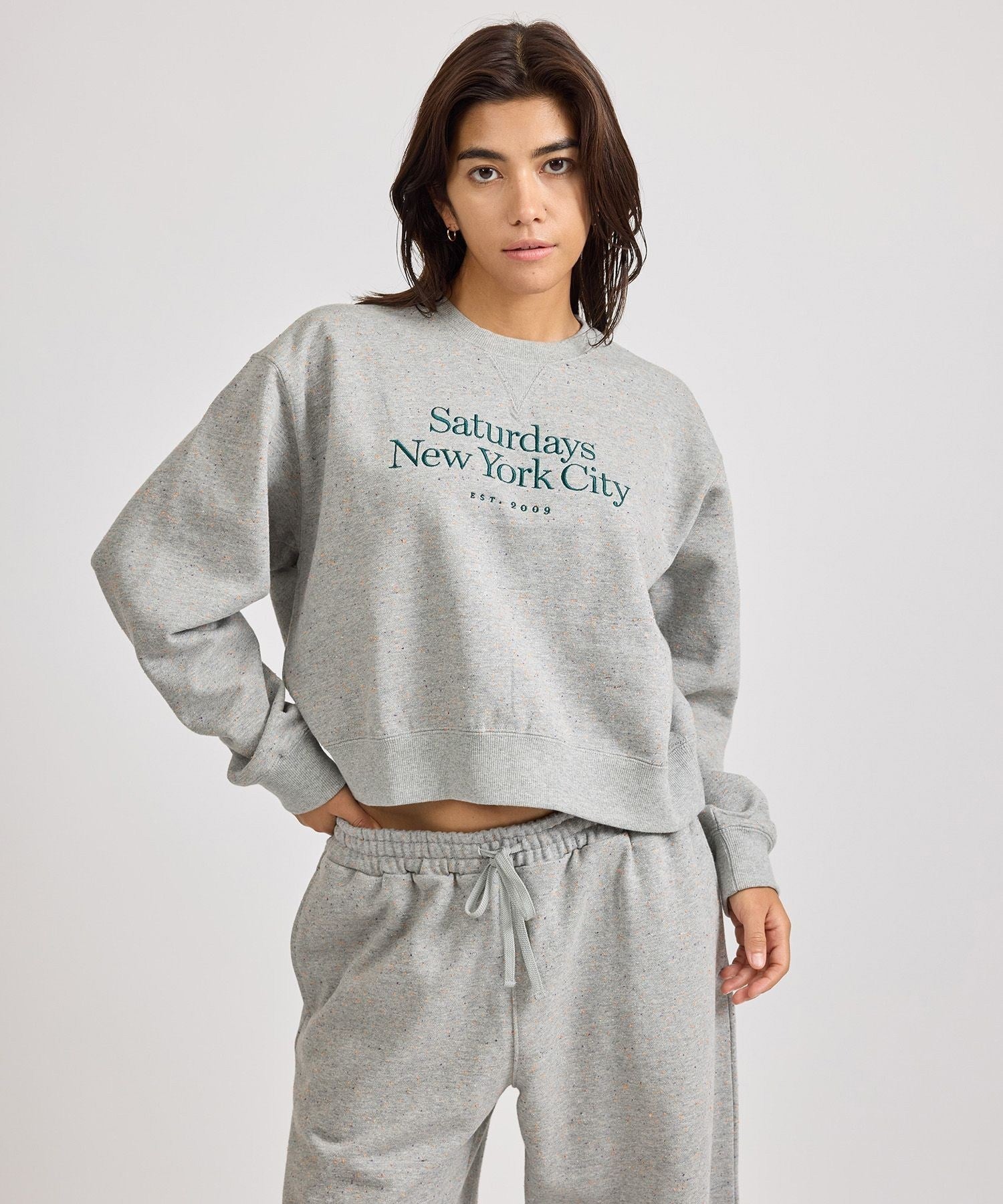 Bowery Speckle Sweatshirt | WOMEN