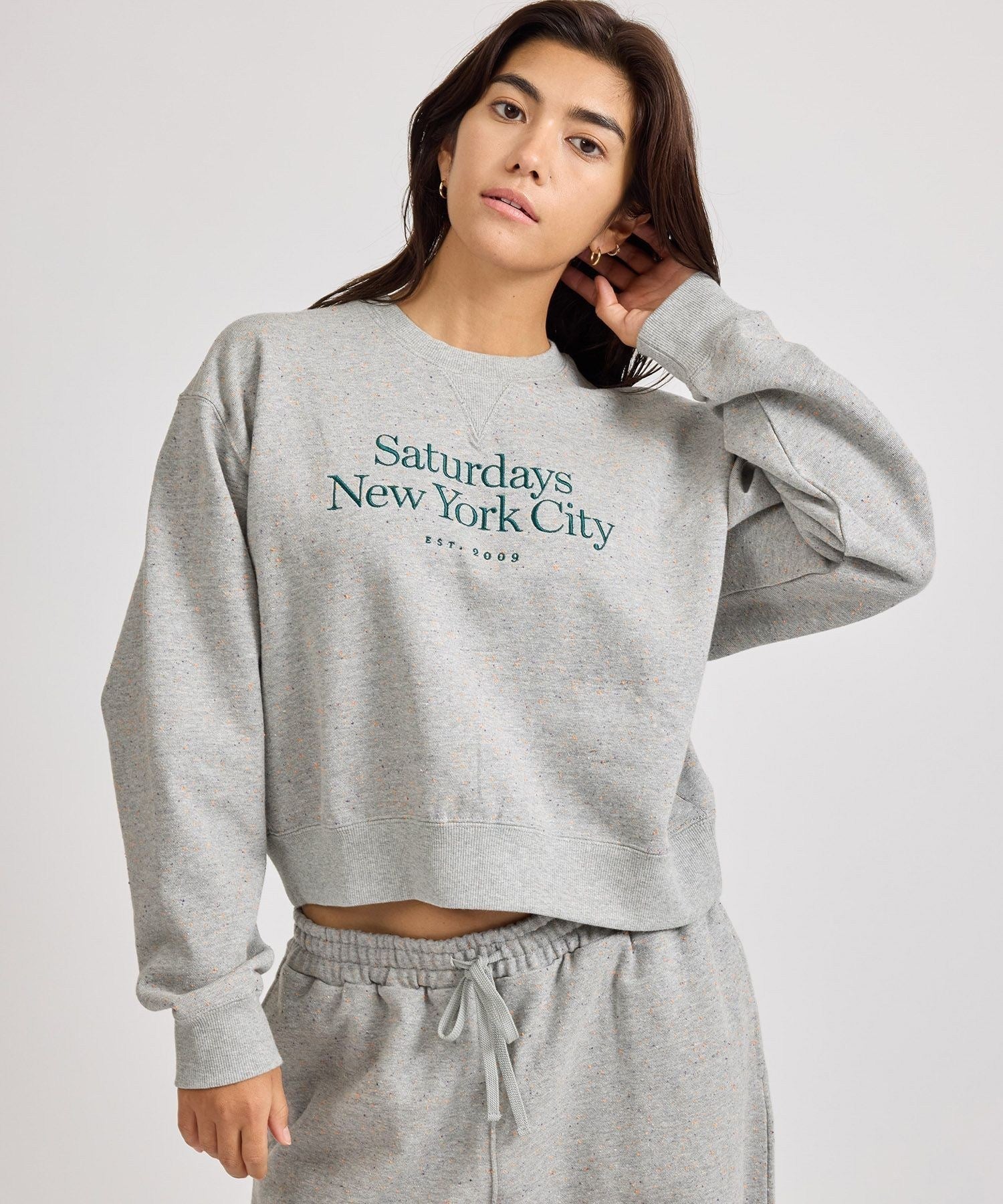 Bowery Speckle Sweatshirt | WOMEN
