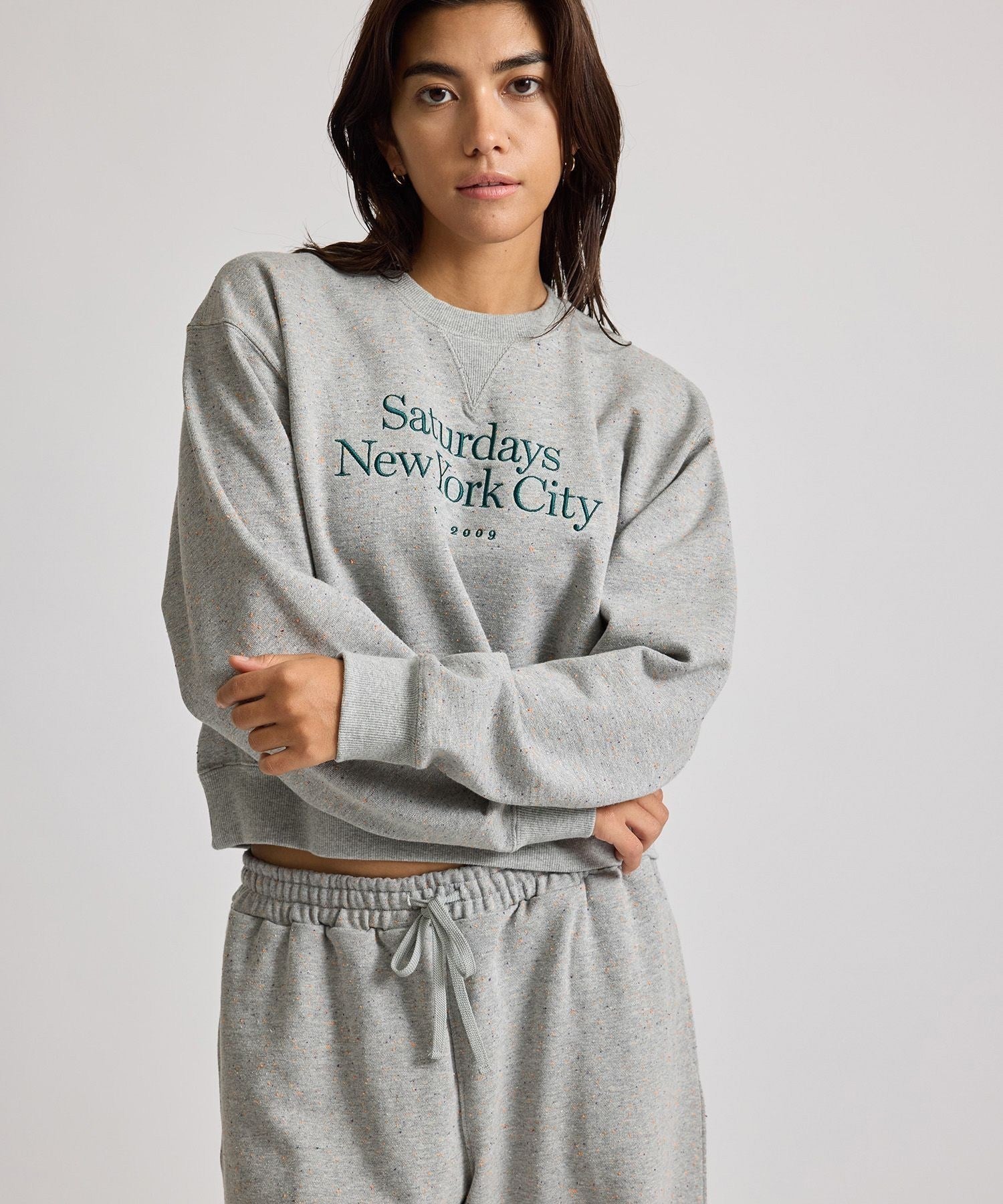 Bowery Speckle Sweatshirt | WOMEN