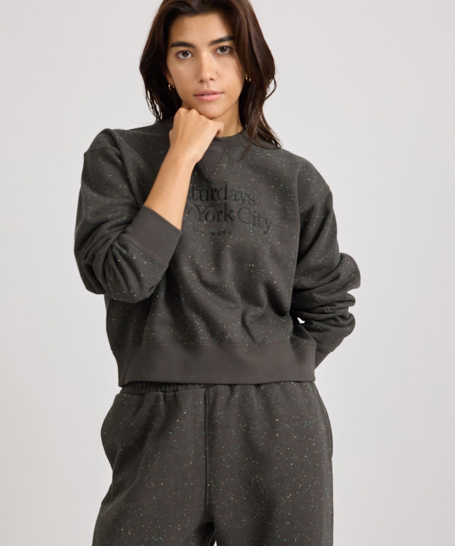 Bowery Speckle Sweatshirt | WOMEN
