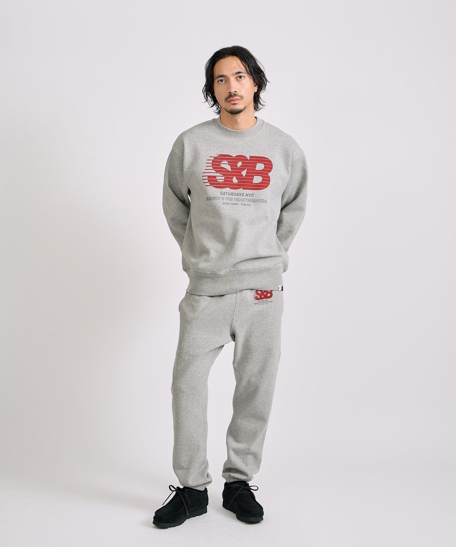BEDWIN & THE HEARTBREAKERS x Saturdays NYC Ex. PRINTED SWEATPANTS