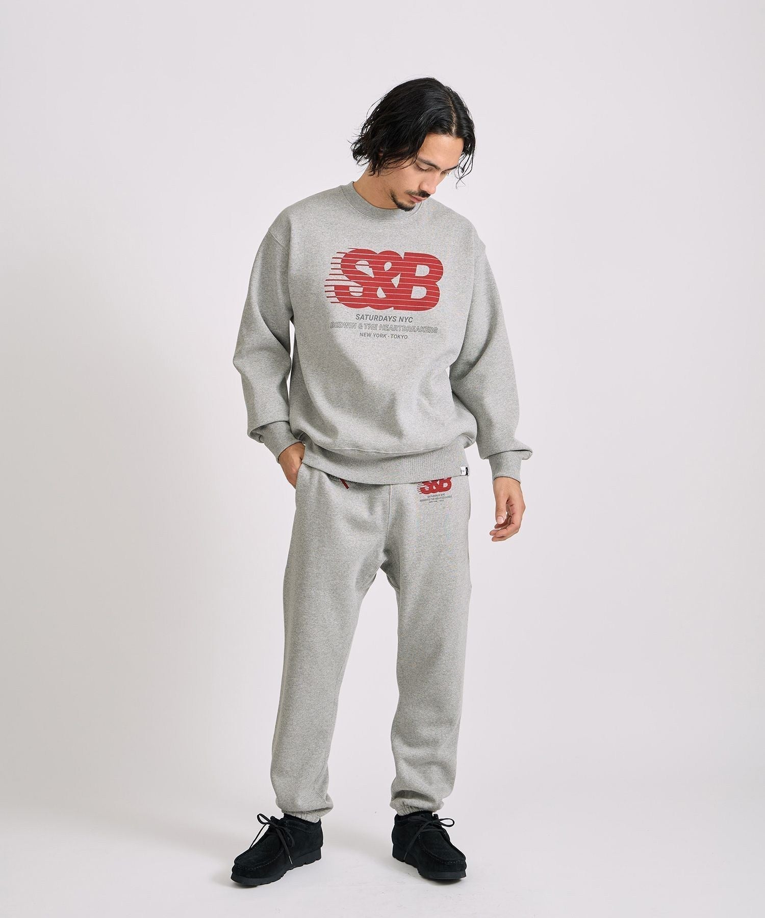 BEDWIN & THE HEARTBREAKERS x Saturdays NYC Ex. PRINTED SWEATPANTS