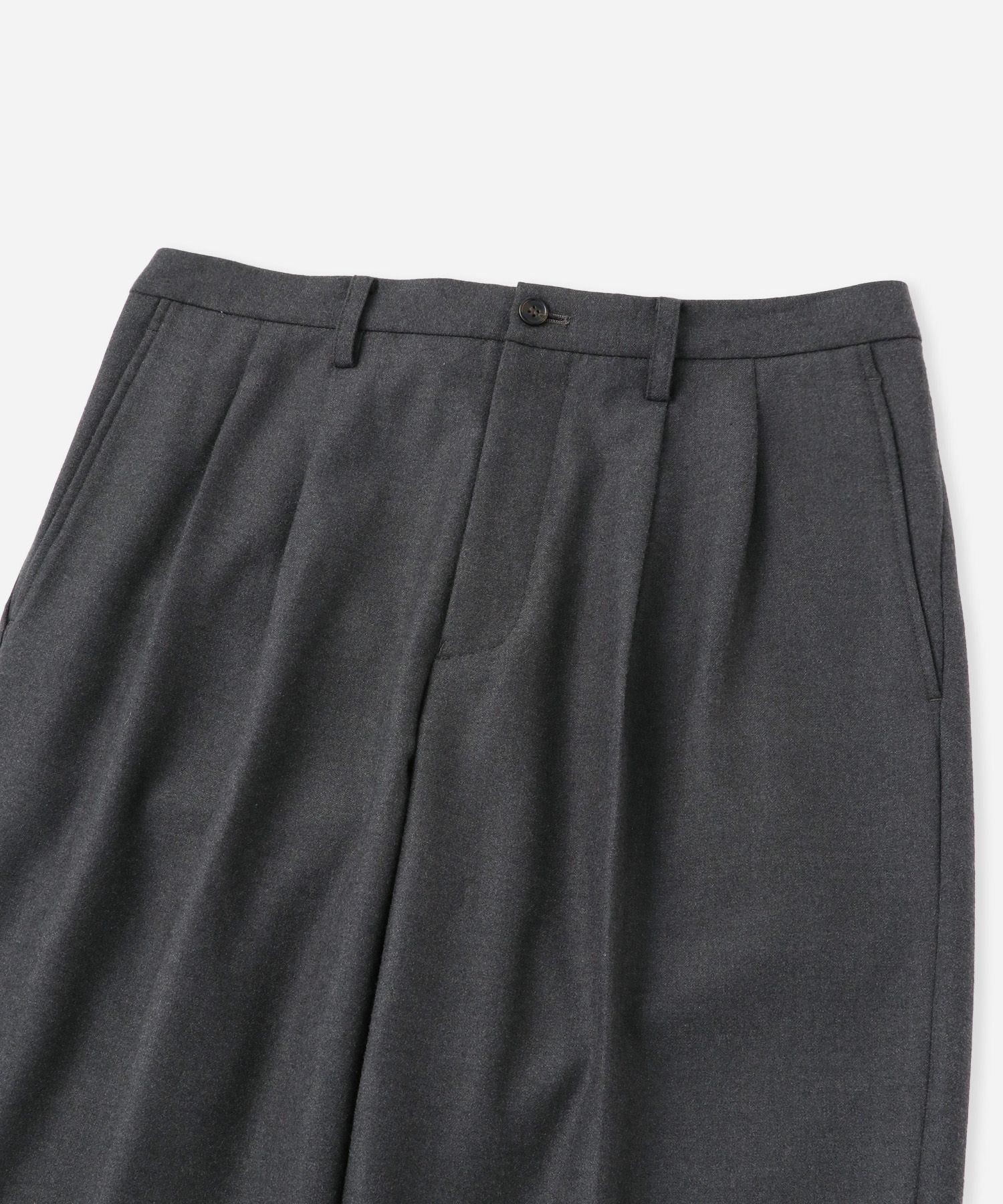 George Flannel Two Tuck Pants