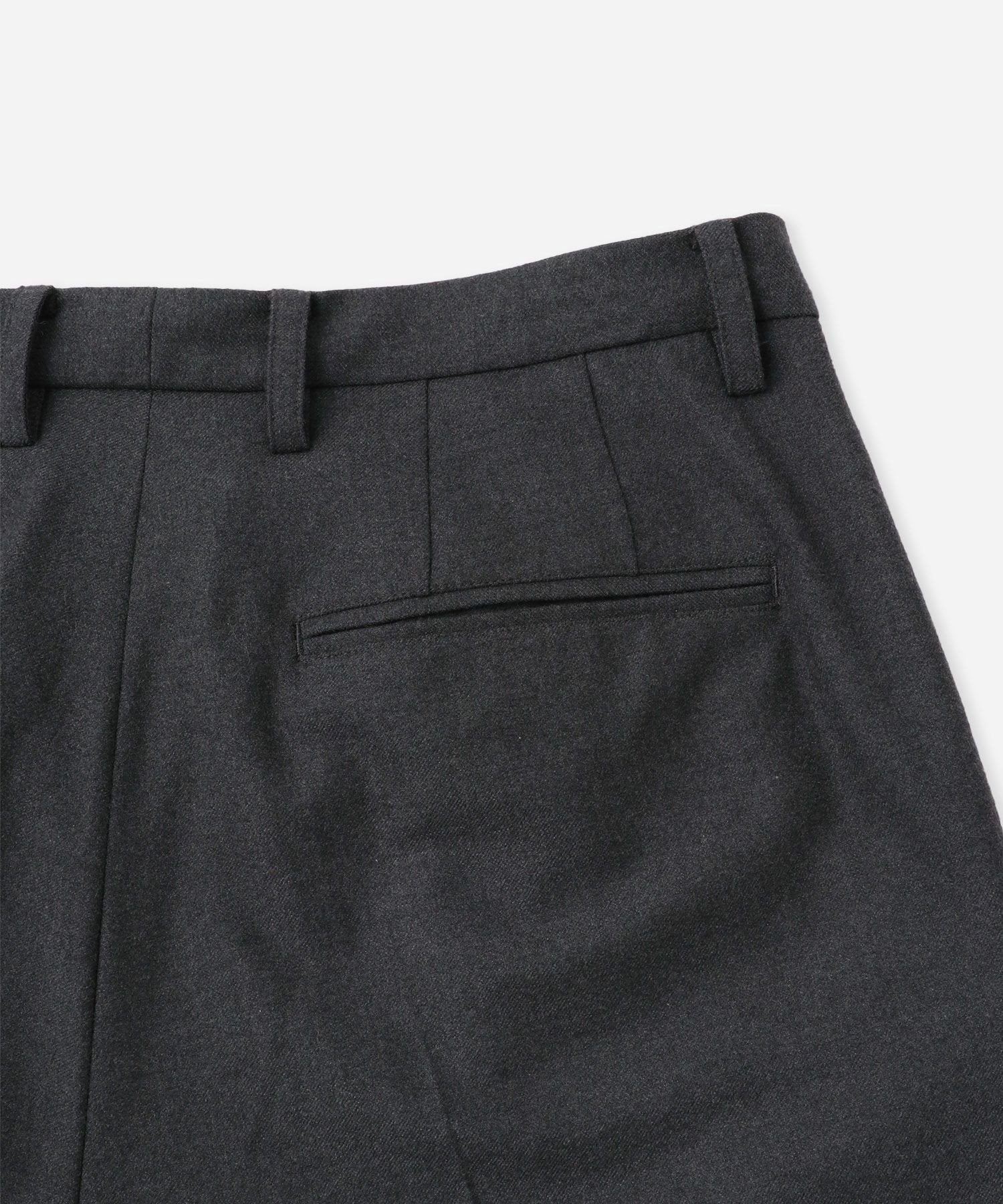 George Flannel Two Tuck Pants