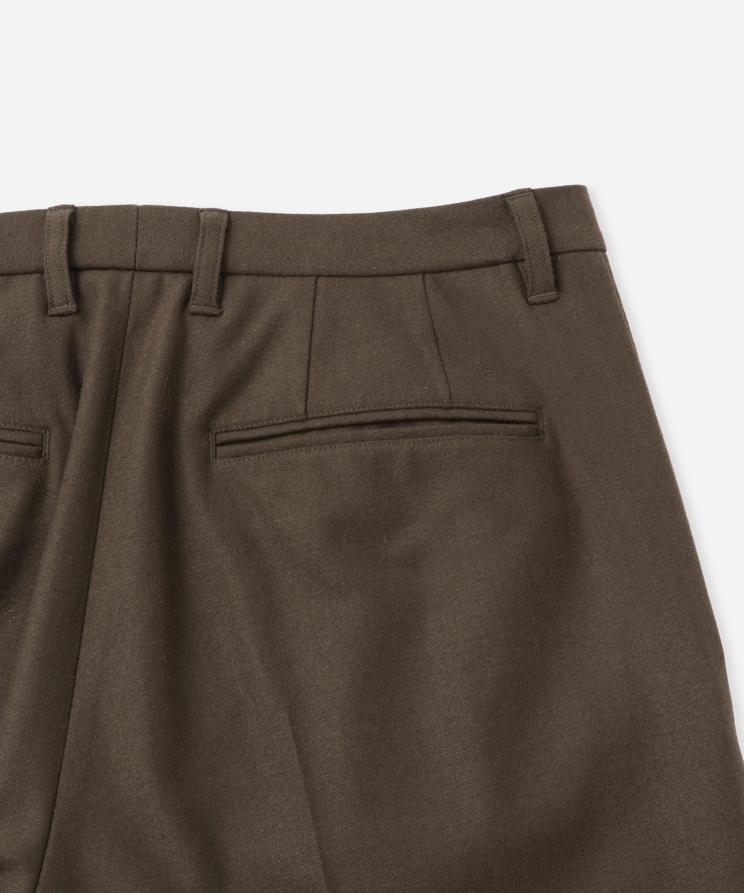 George Flannel Two Tuck Pants