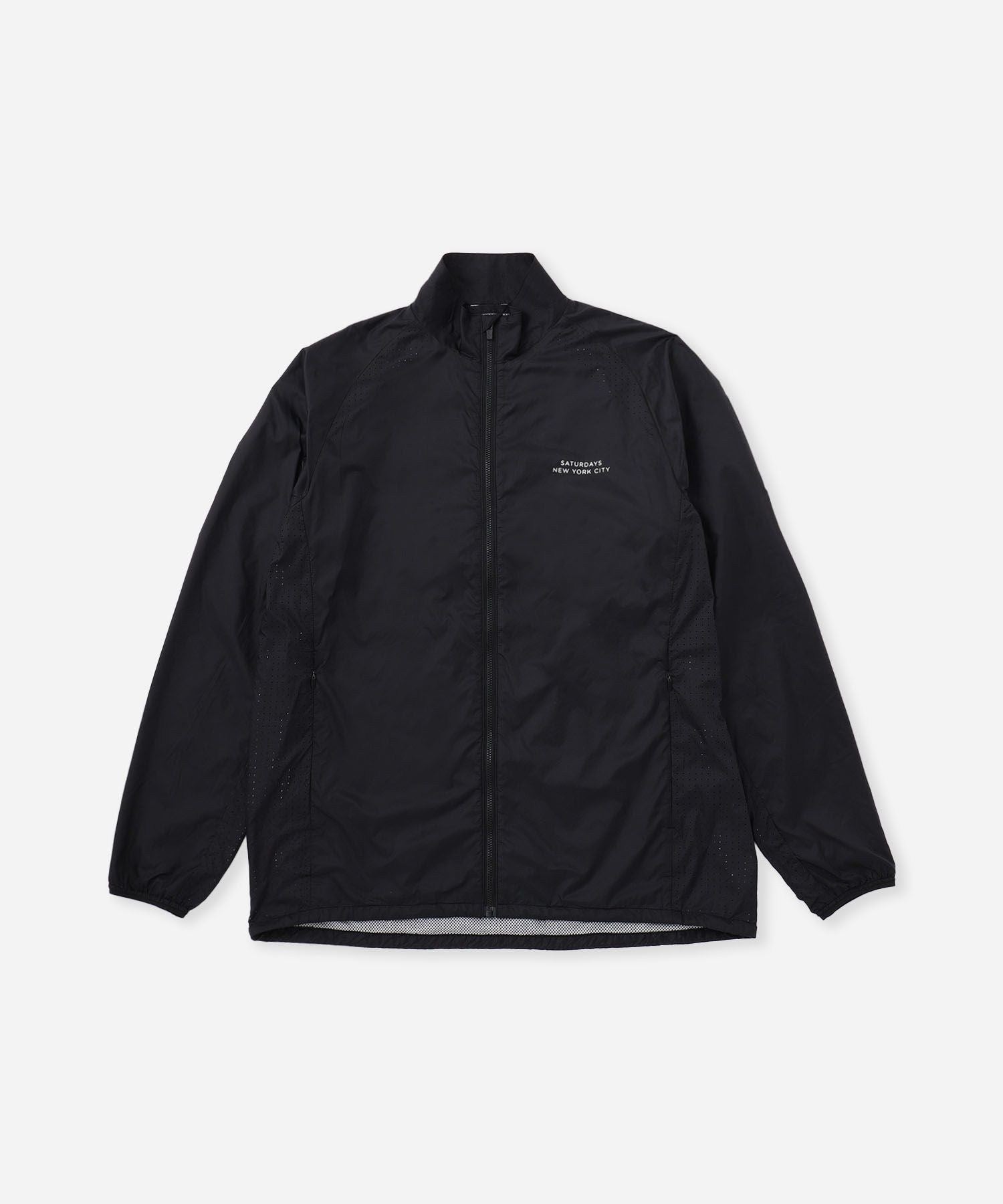 Punching Slash Logo Stretch Blouson