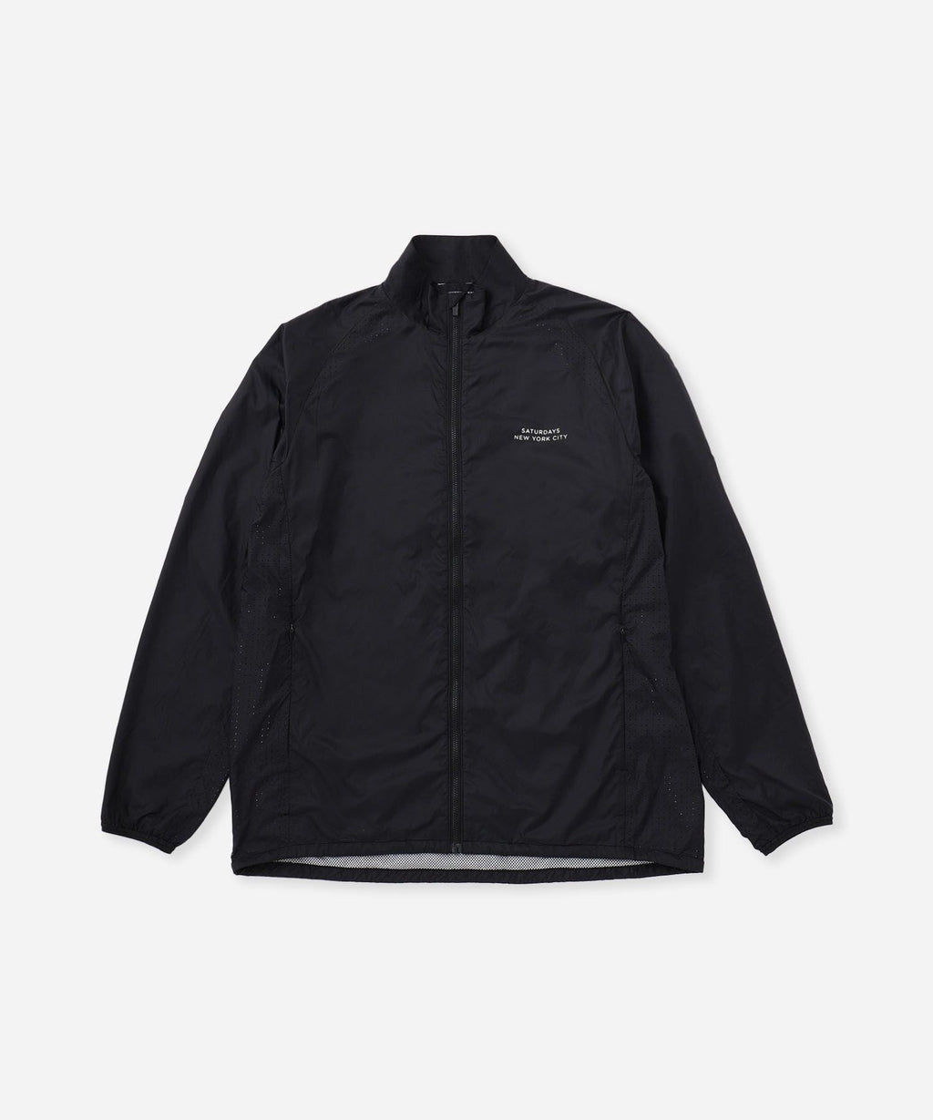 Punching Slash Logo Stretch Blouson