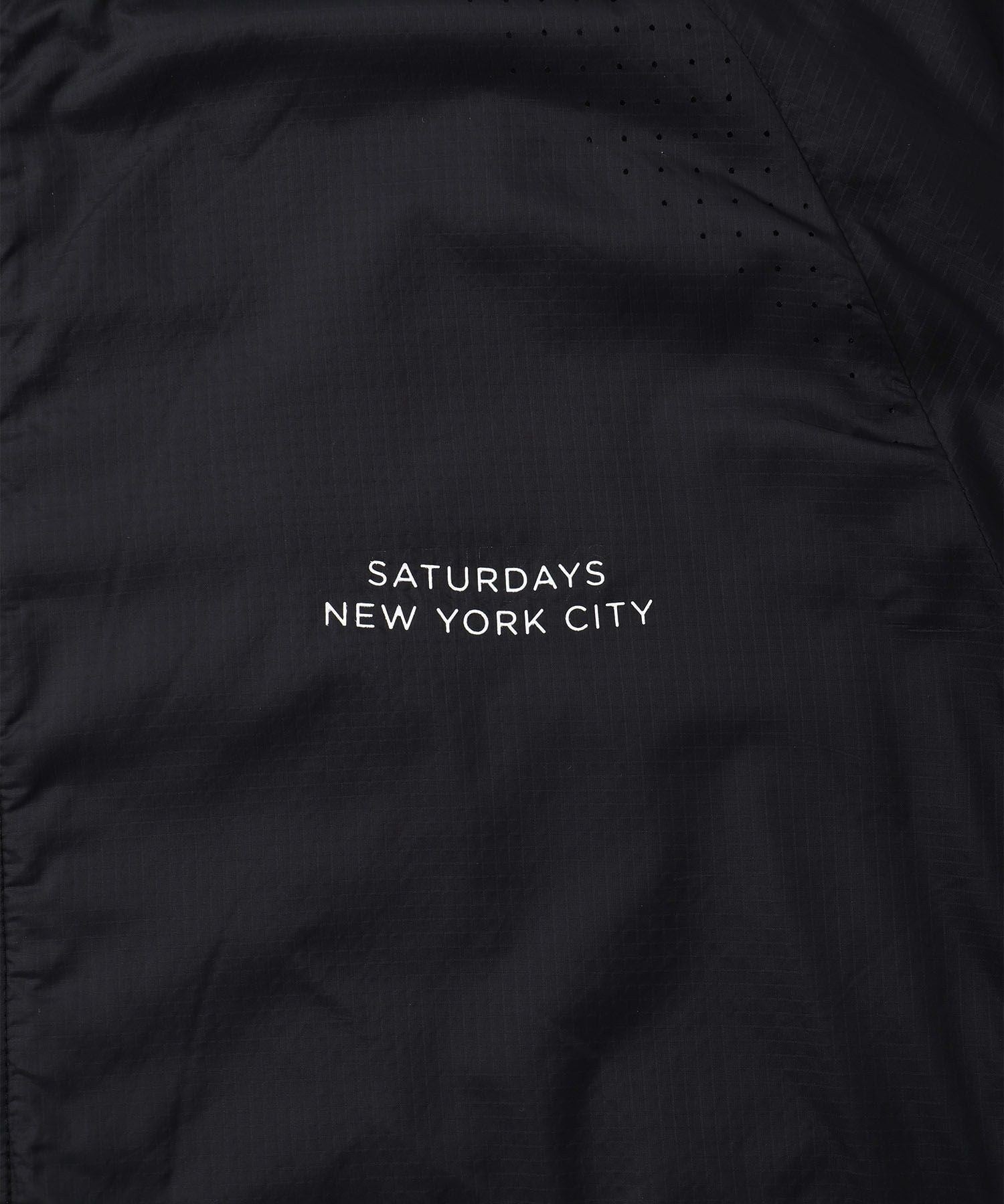 Punching Slash Logo Stretch Blouson