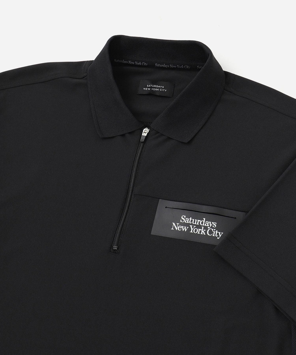 36G MicroPique SS Half Zip Polo