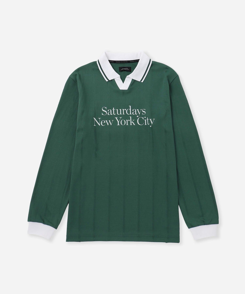 PE Stripe Jacquard LS Shirt