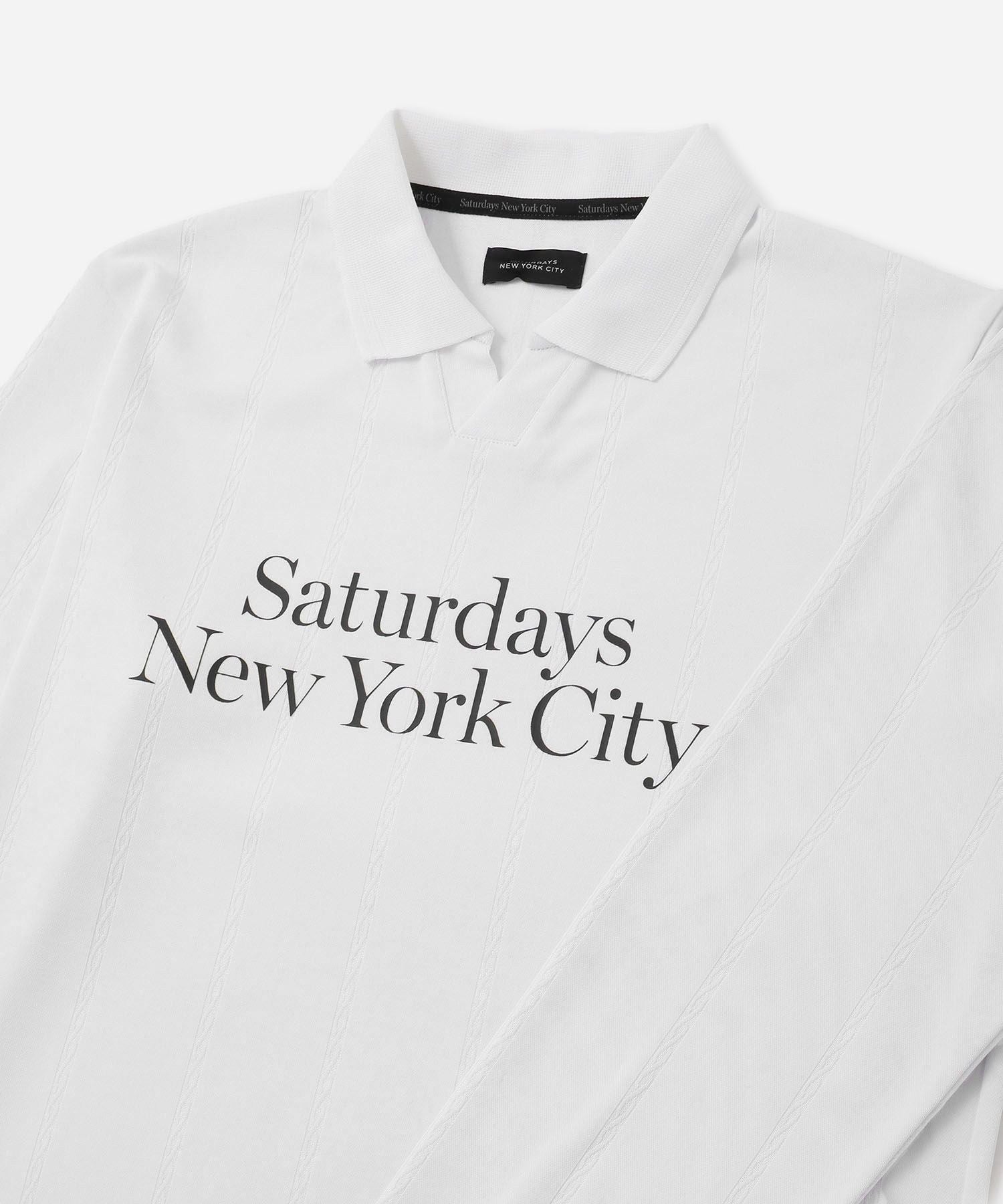 PE Stripe Jacquard LS Shirt