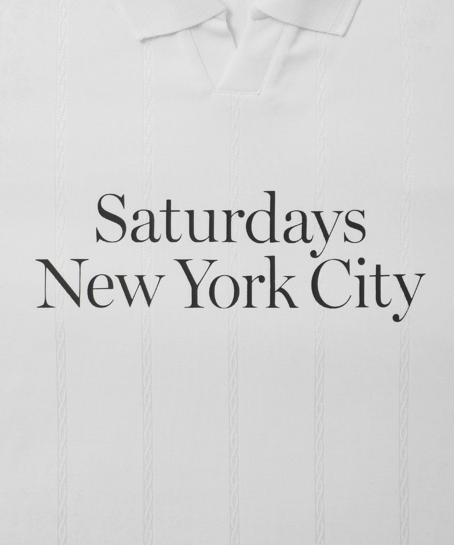 PE Stripe Jacquard LS Shirt