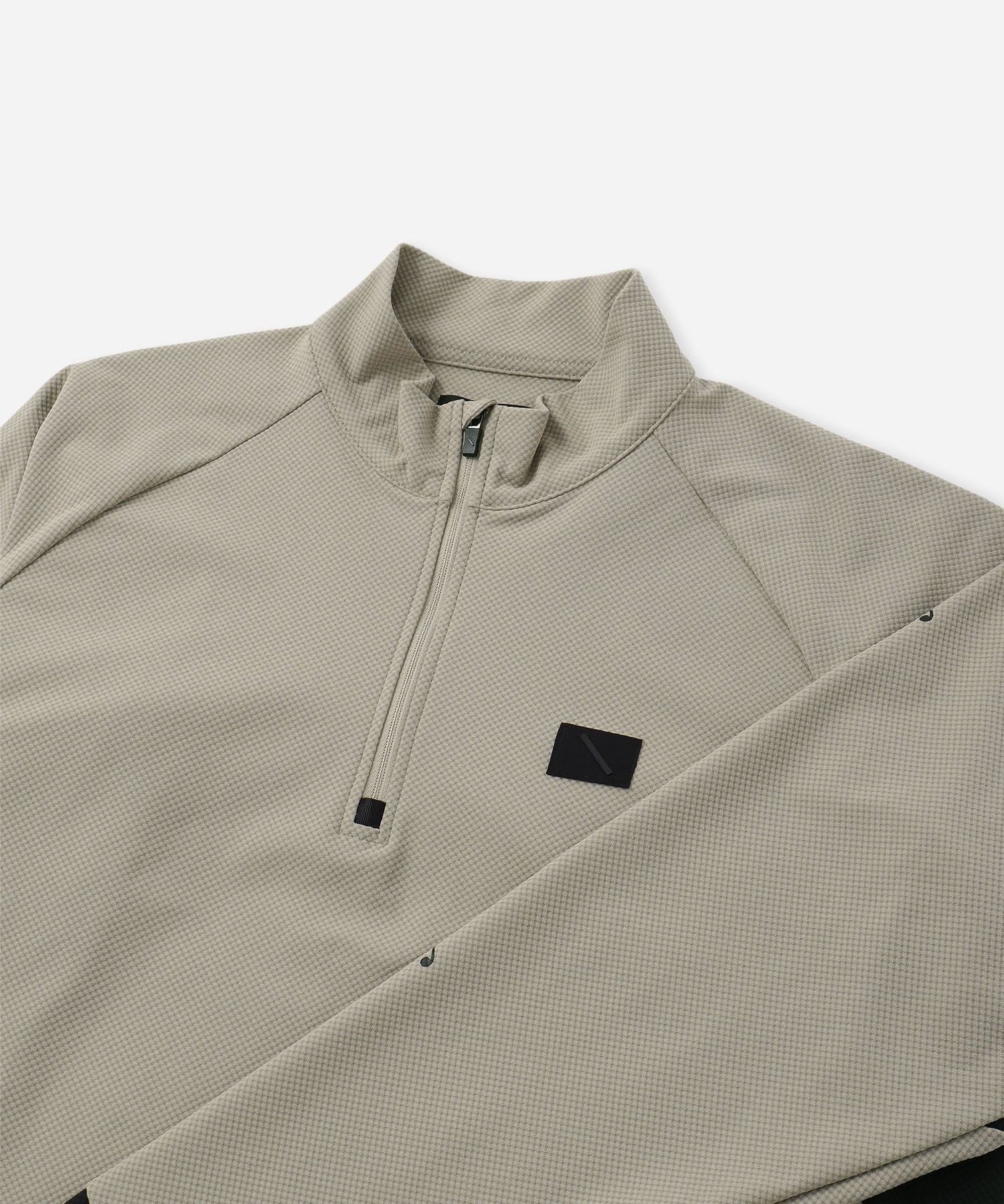 3D Tricot Half Zip LS Shirt