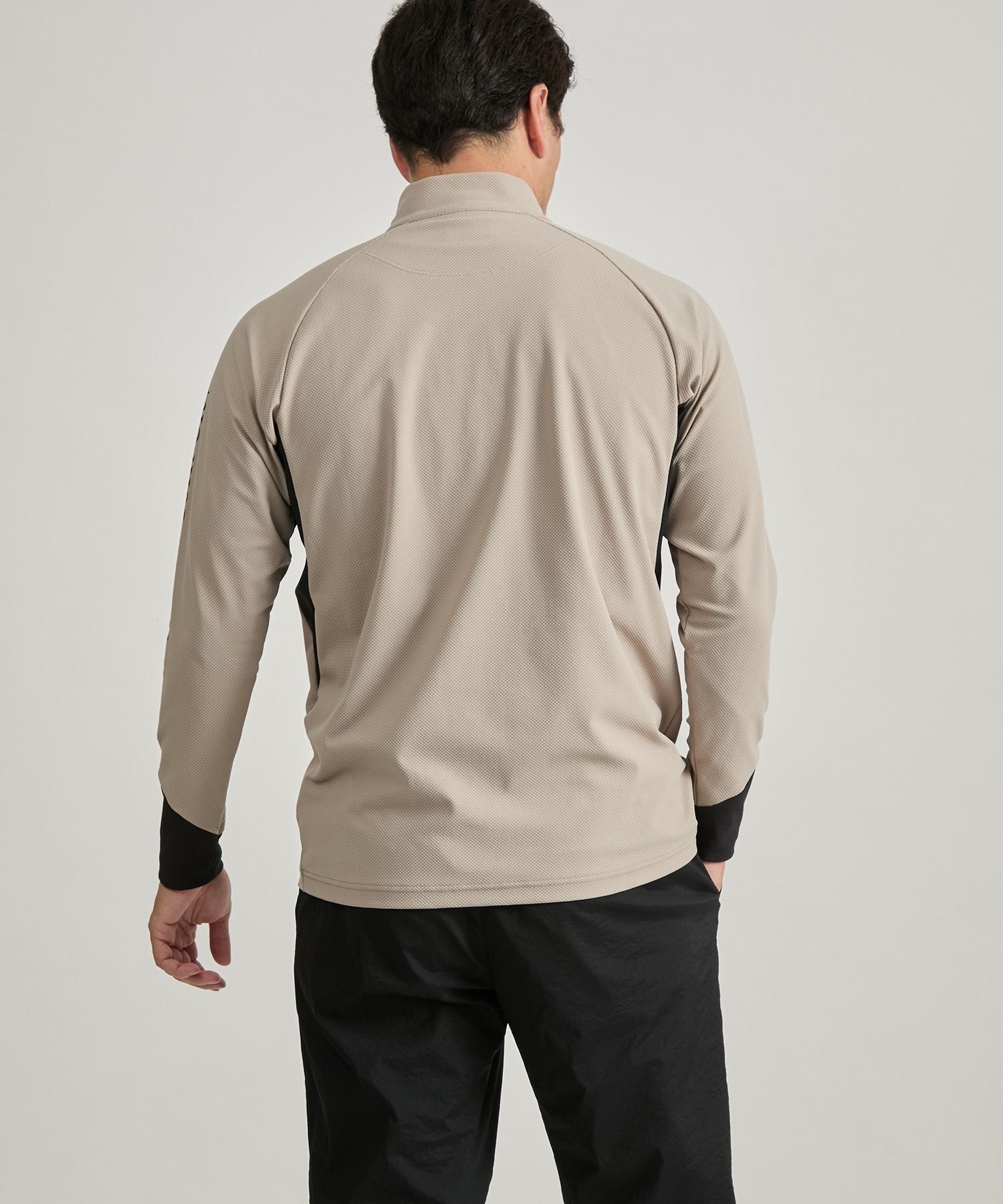 3D Tricot Half Zip LS Shirt