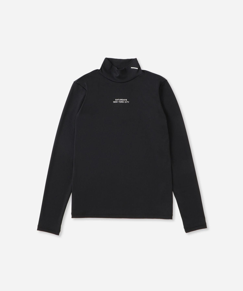 Saturdays NYC　サタデーズニューヨーク　モックネックシャツ　XL LS Mockneck Shirt | WOMEN | Saturdays NYC Japan