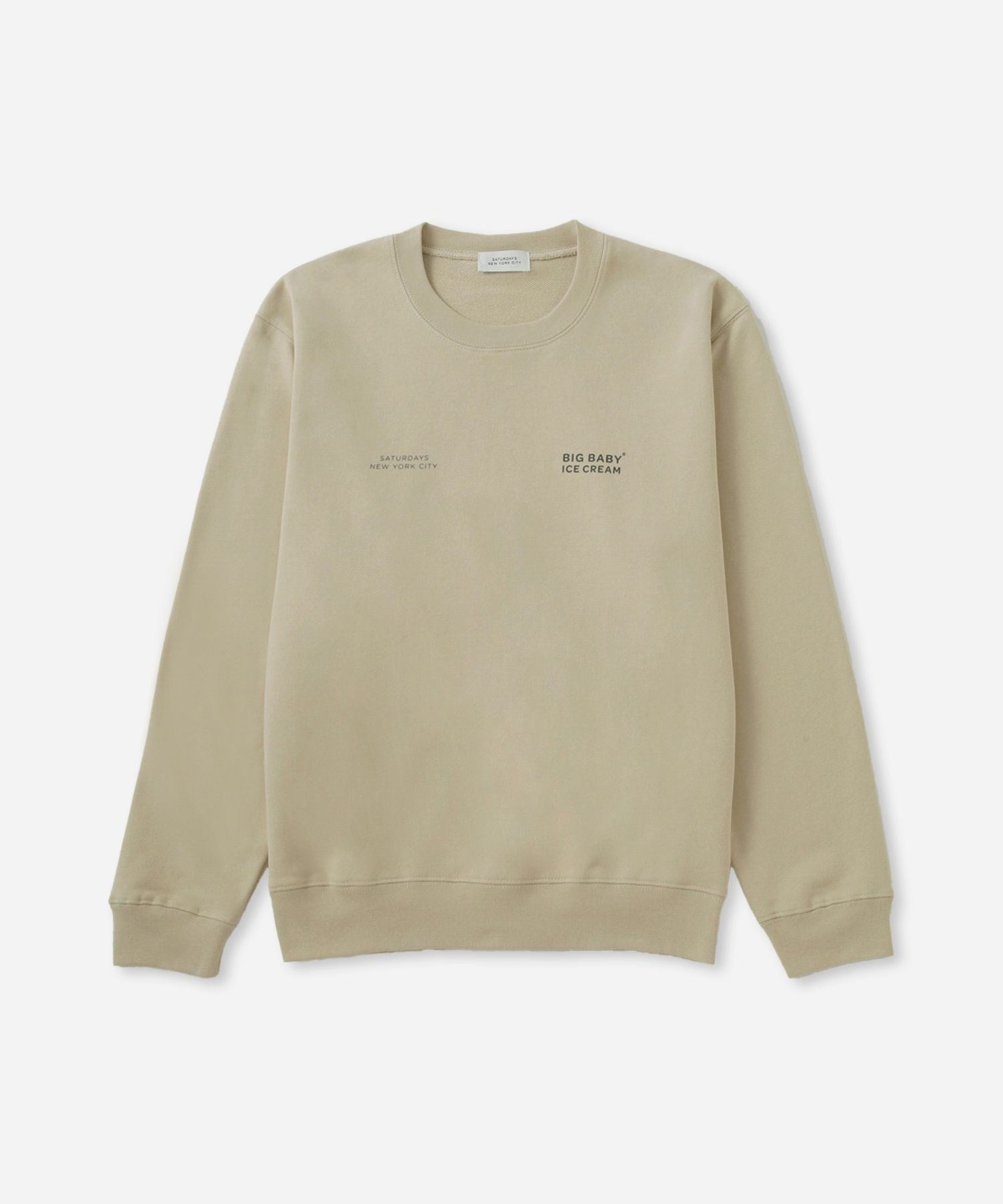 BIG BABY ICE CREAM x Saturdays NYC ICE Sweatshirt