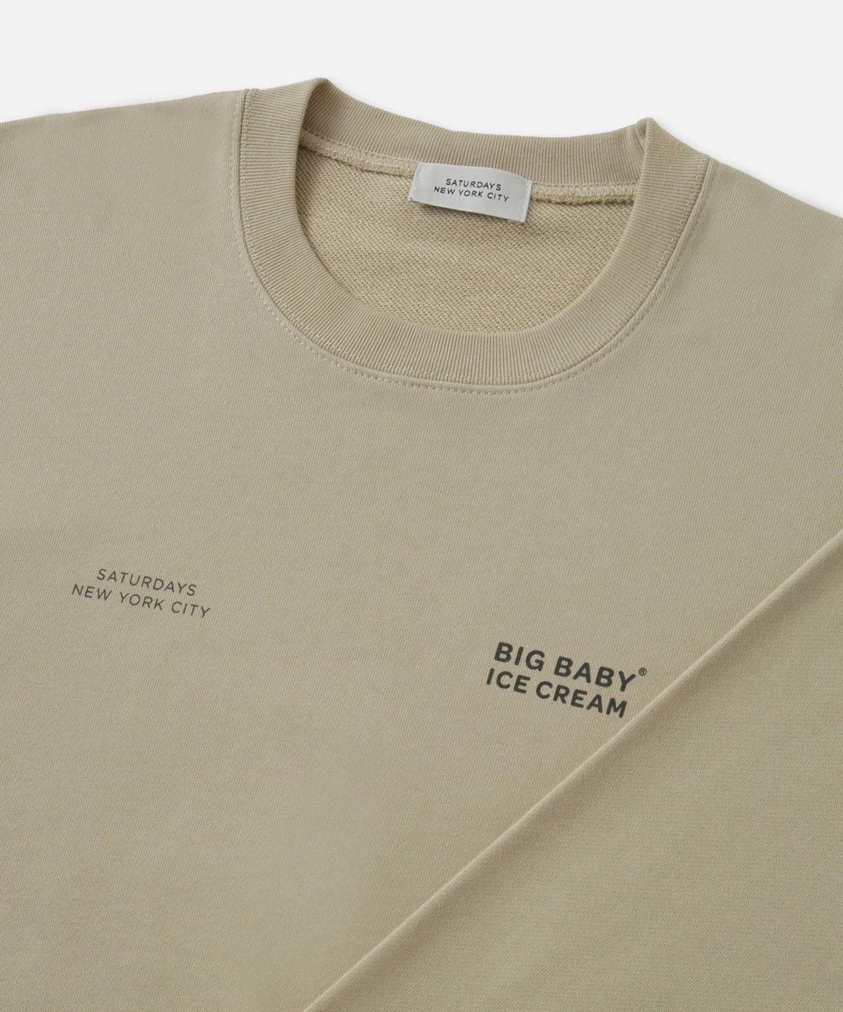 BIG BABY ICE CREAM x Saturdays NYC ICE Sweatshirt