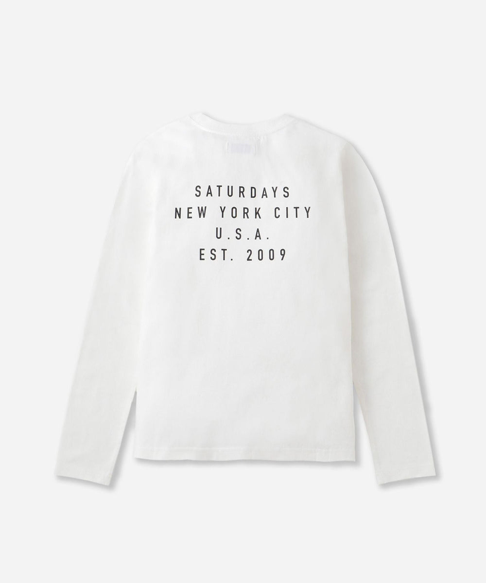 Standard Long Sleeve Tee | WOMEN | Saturdays NYC Japan