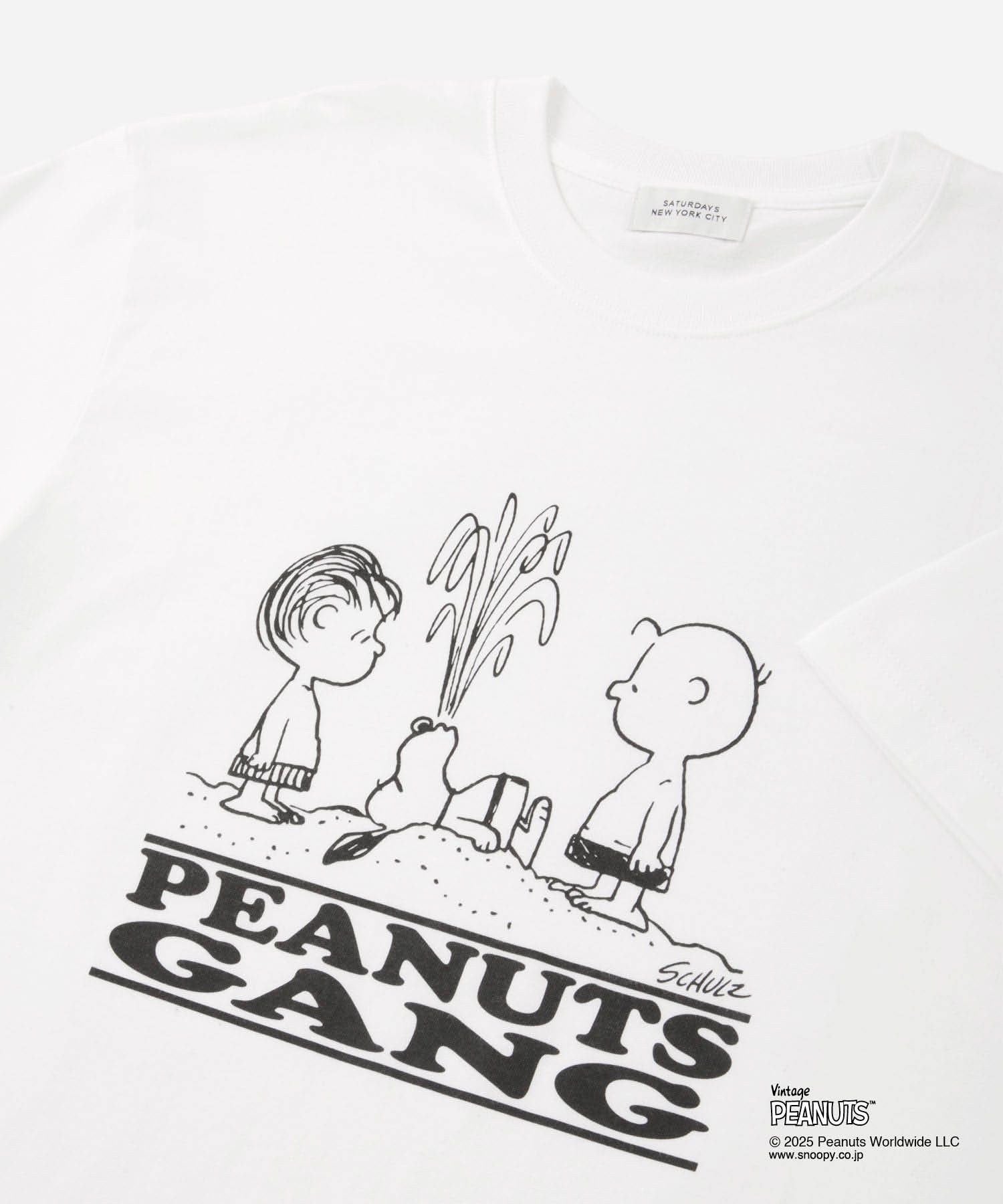 SNYC x PEANUTS GANG IN THE SEA T