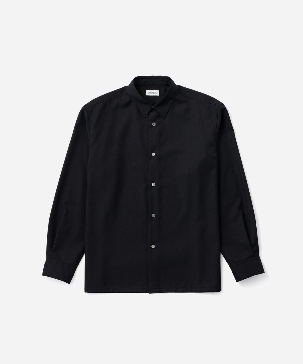 Kenmare Tropical Wool LS Shirt | Saturdays NYC Japan