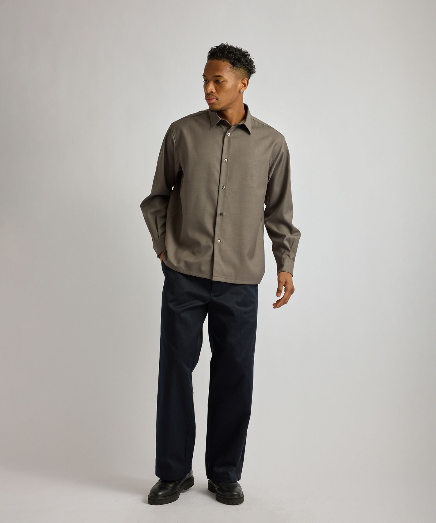 Kenmare Tropical Wool LS Shirt