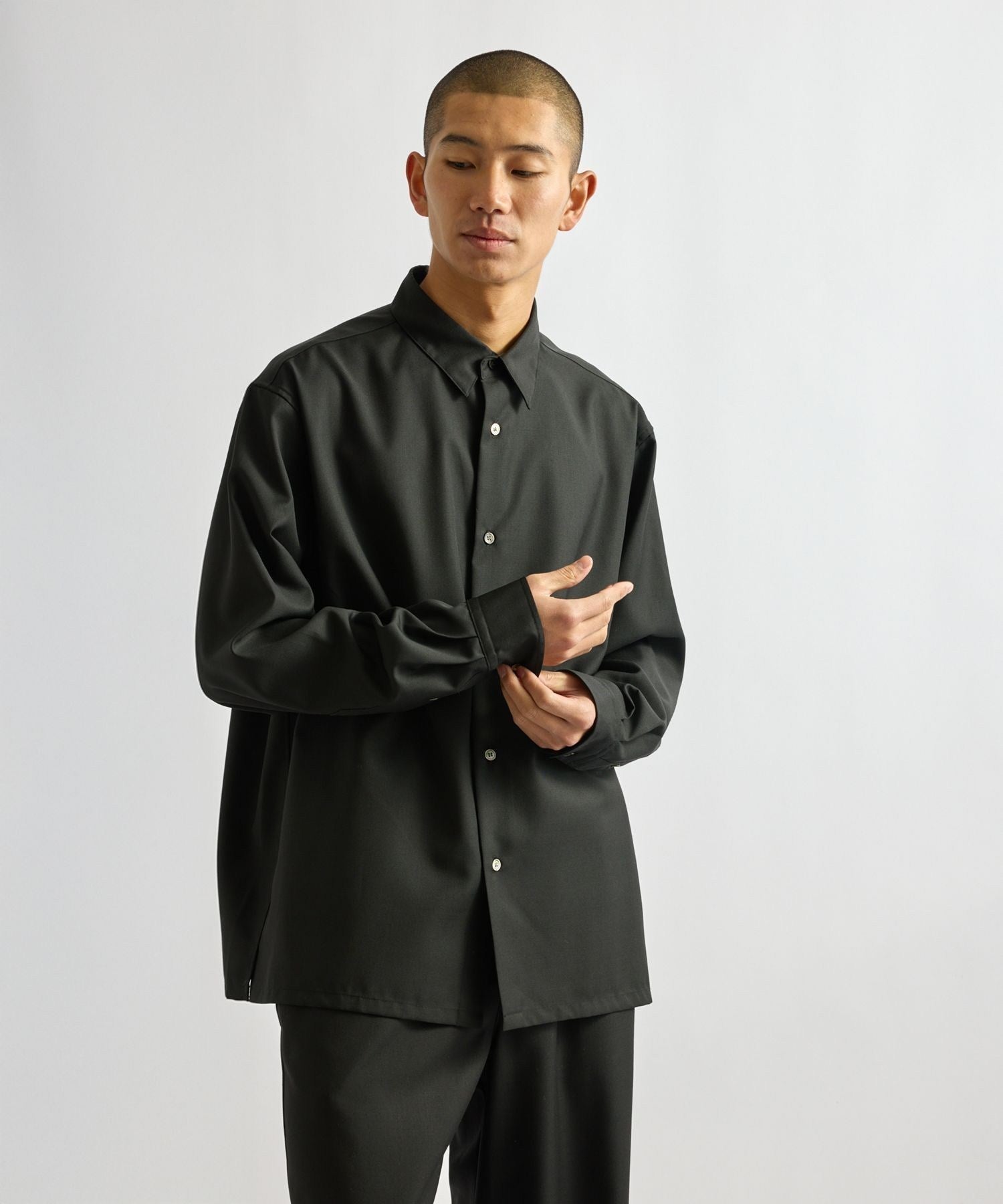 Kenmare Tropical Wool LS Shirt