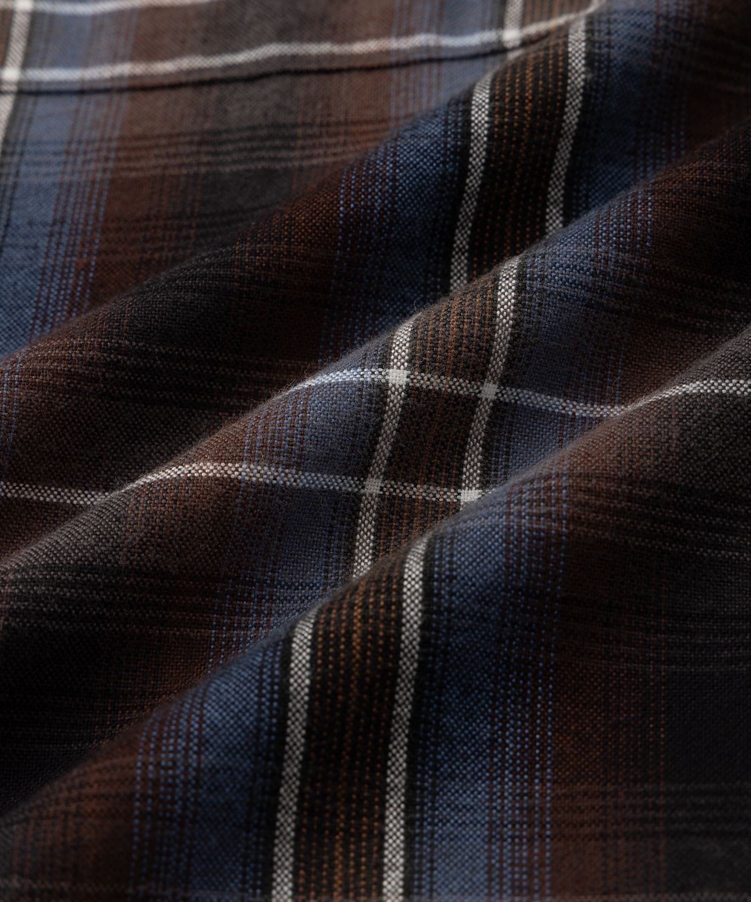 Marco Vintage Check LS Open Collar Shirt