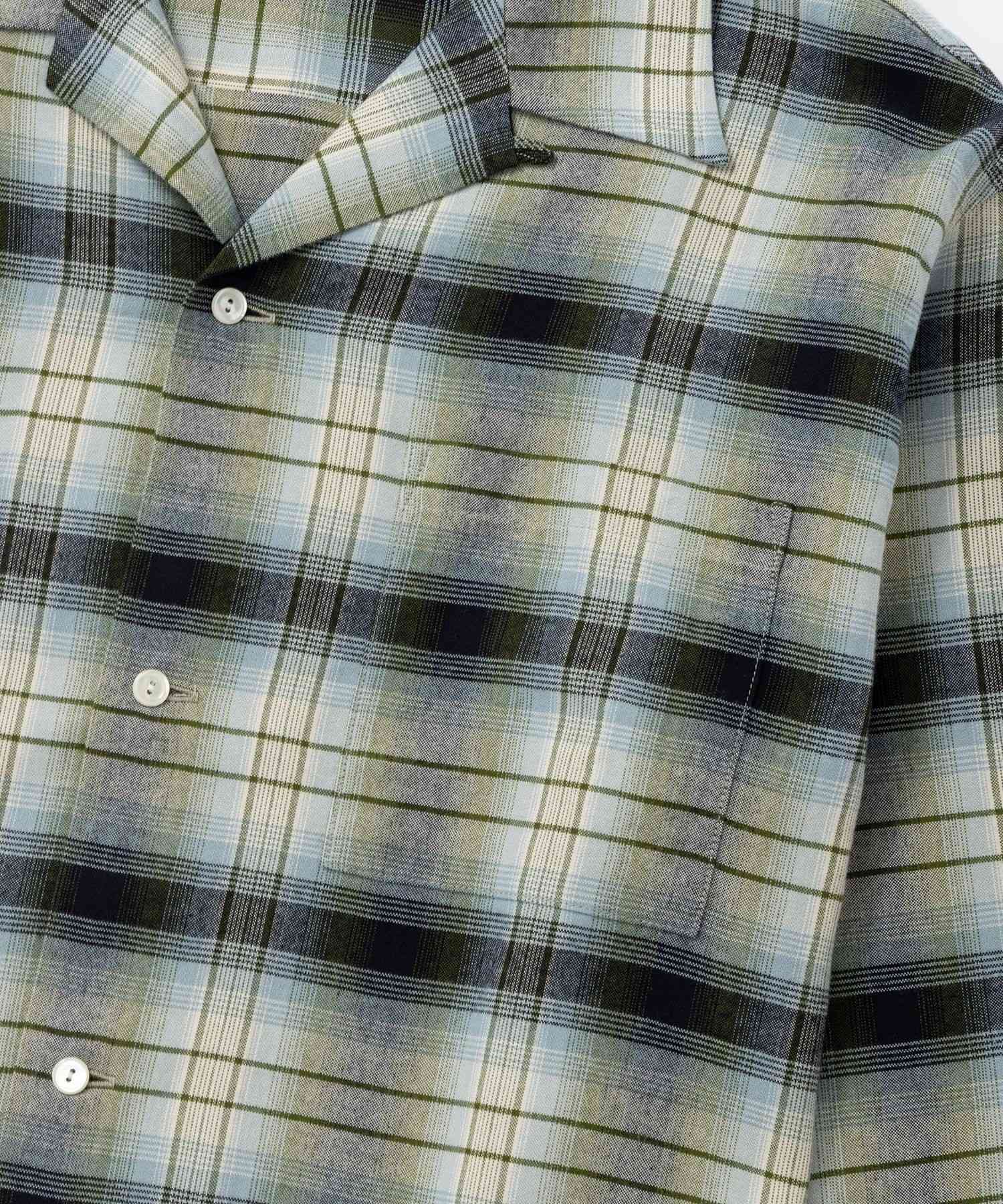Marco Vintage Check LS Open Collar Shirt