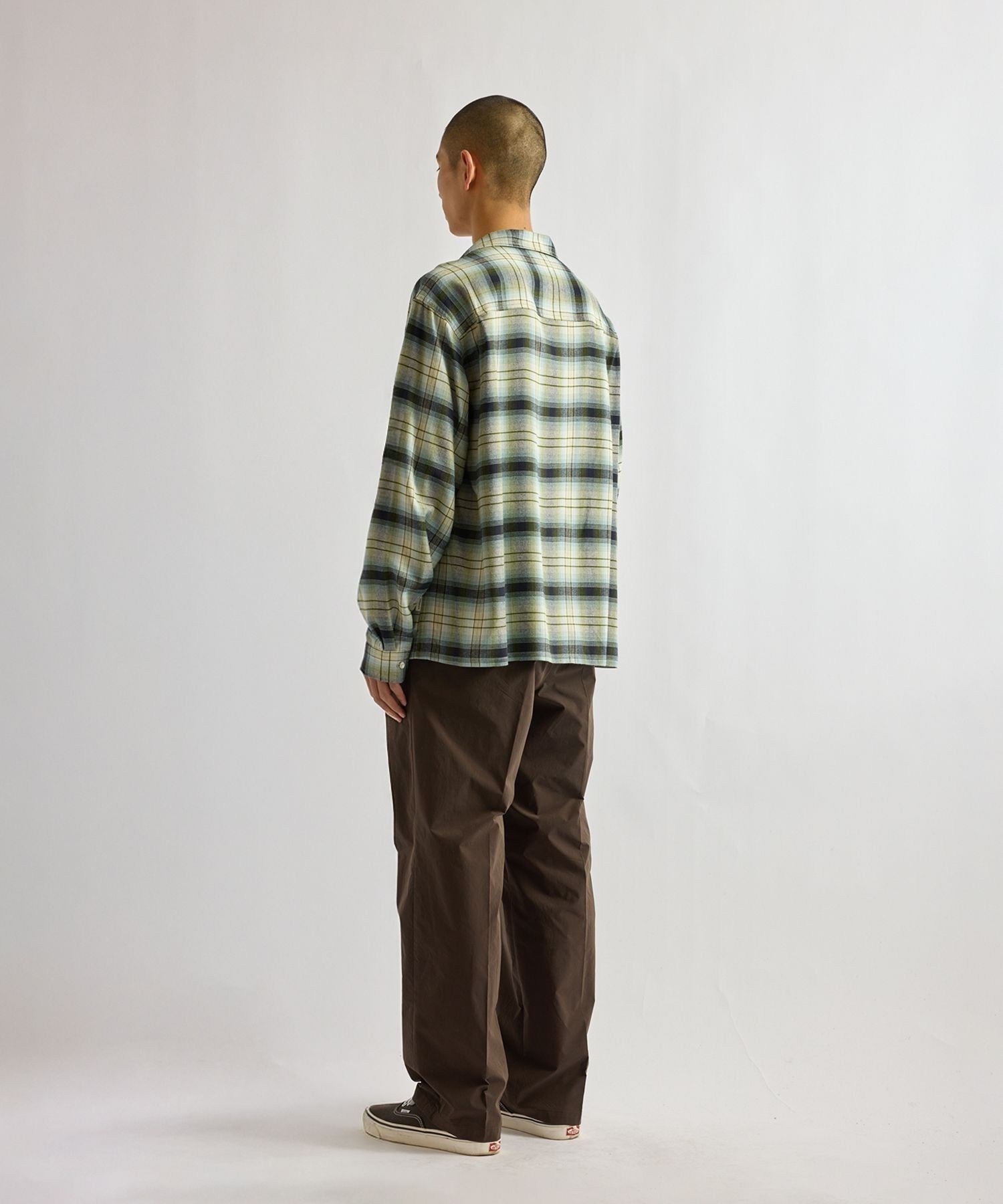 Marco Vintage Check LS Open Collar Shirt
