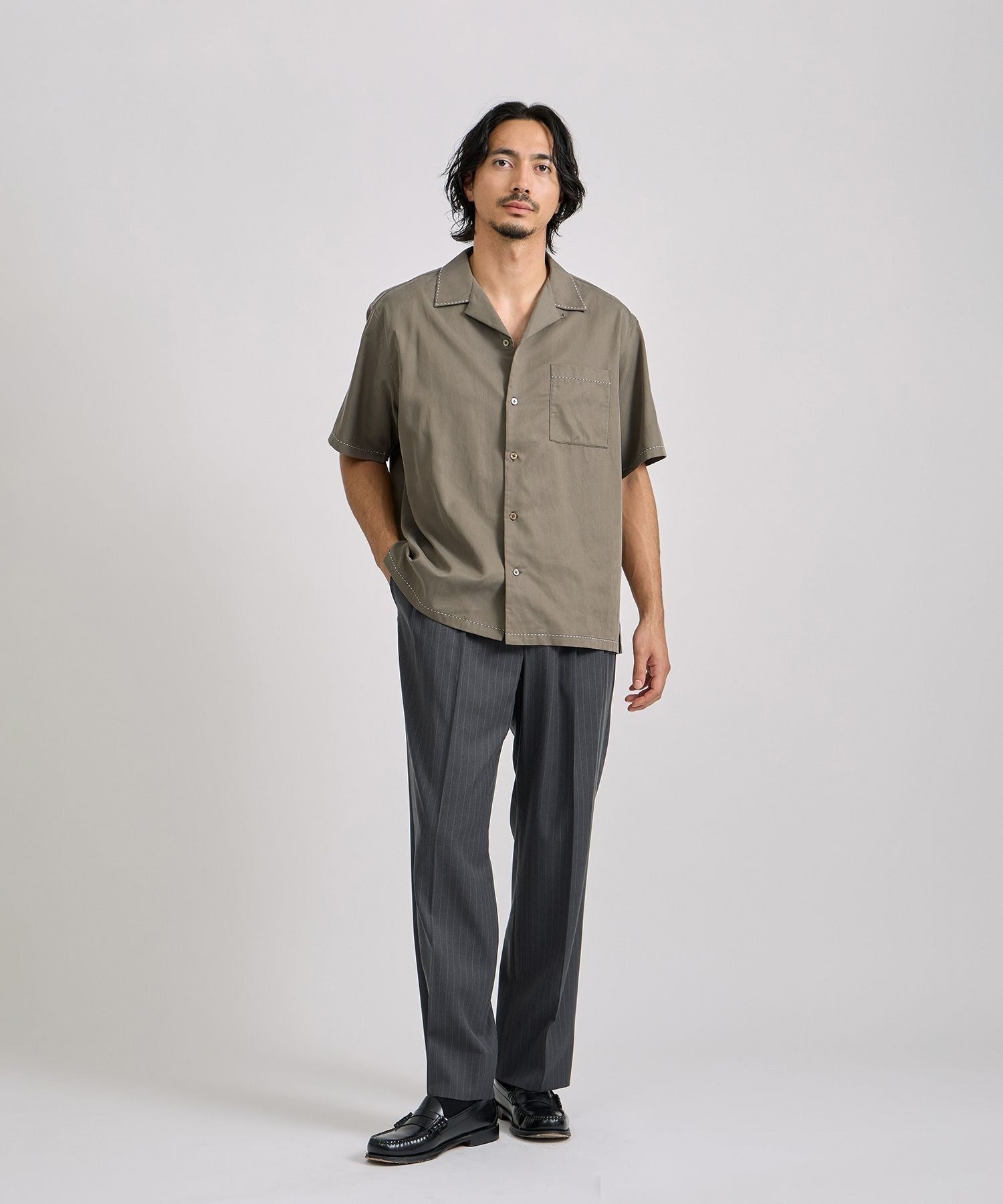 Canty Stitch Color Shirt