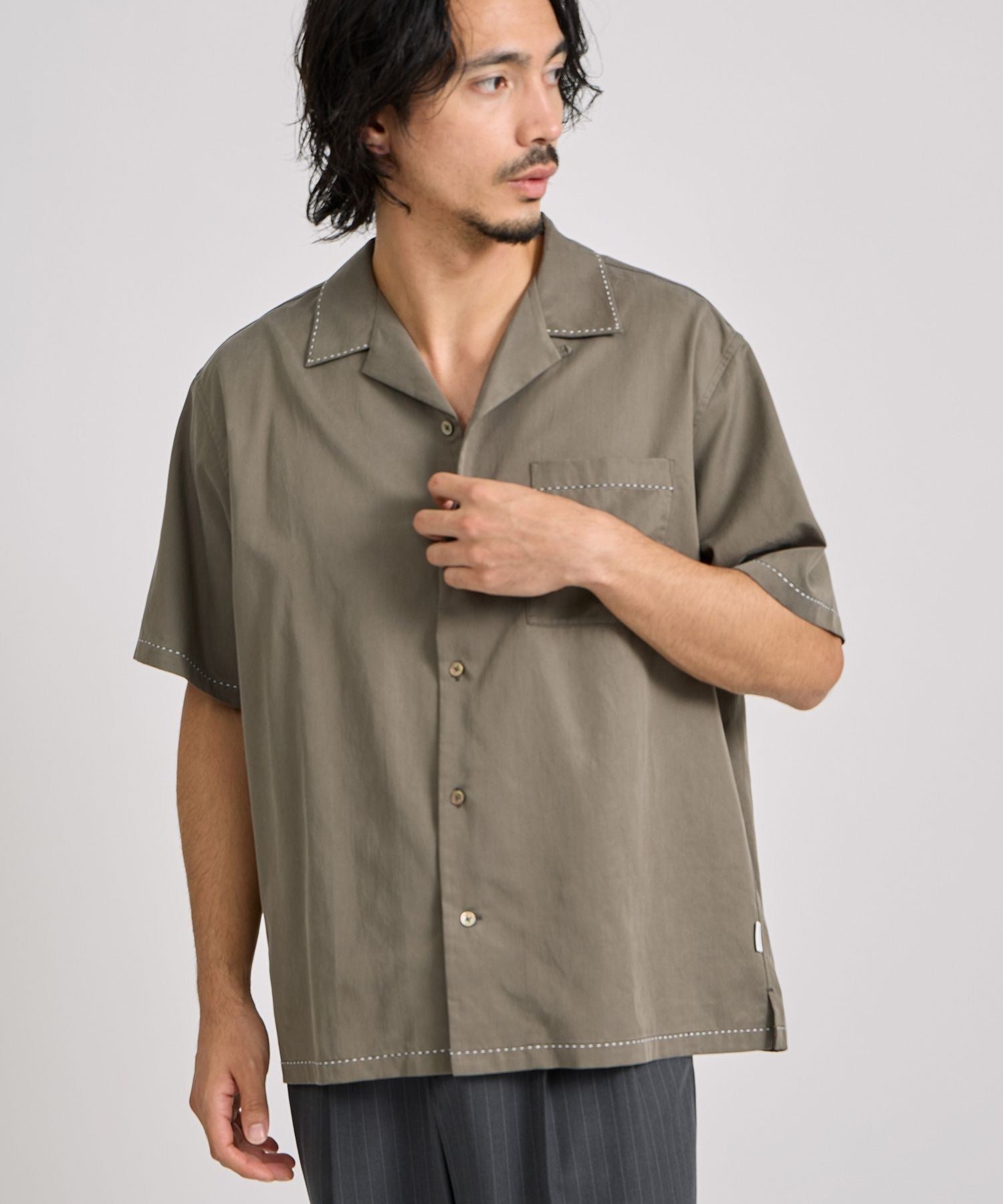 Canty Stitch Color Shirt