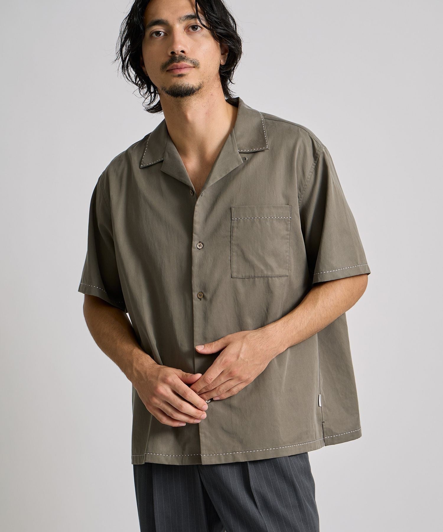Canty Stitch Color Shirt