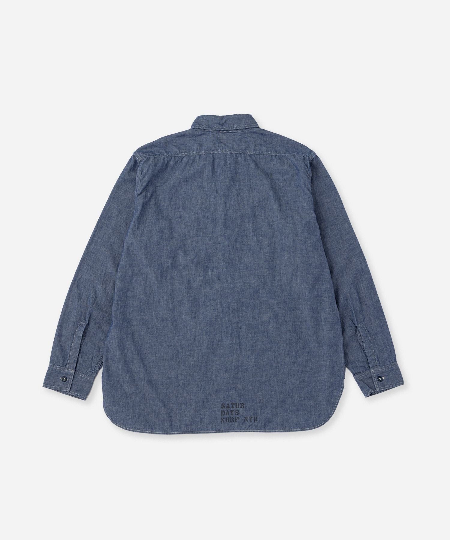 orSlow x Saturdays NYC RELAX FIT CHAMBRAY WORK SHIRT