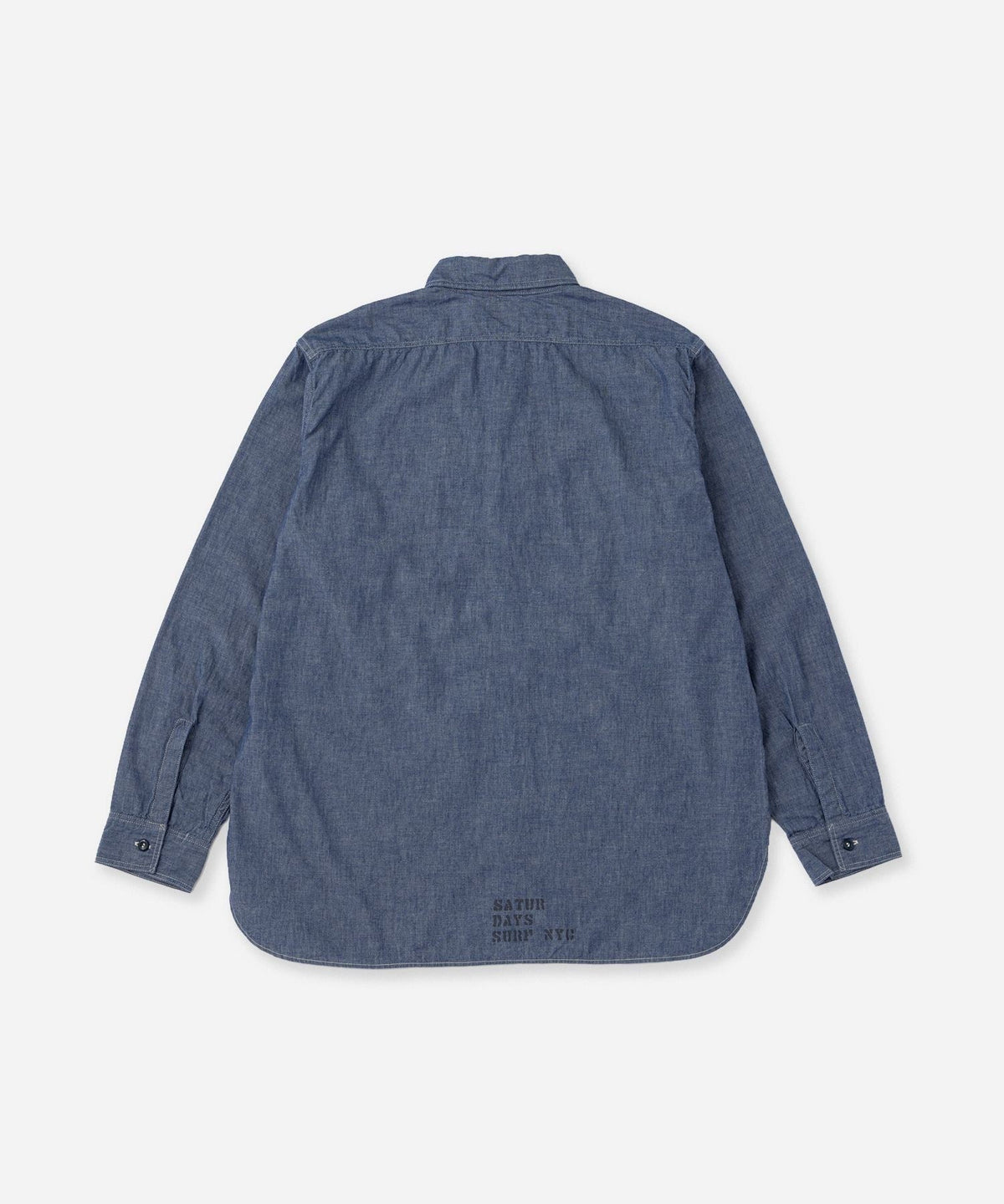 orSlow x Saturdays NYC RELAX FIT CHAMBRAY WORK SHIRT