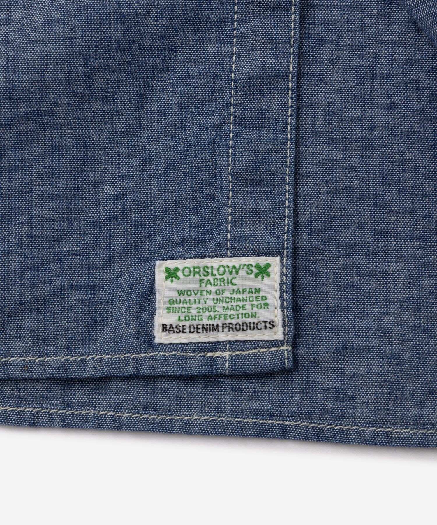 orSlow x Saturdays NYC RELAX FIT CHAMBRAY WORK SHIRT