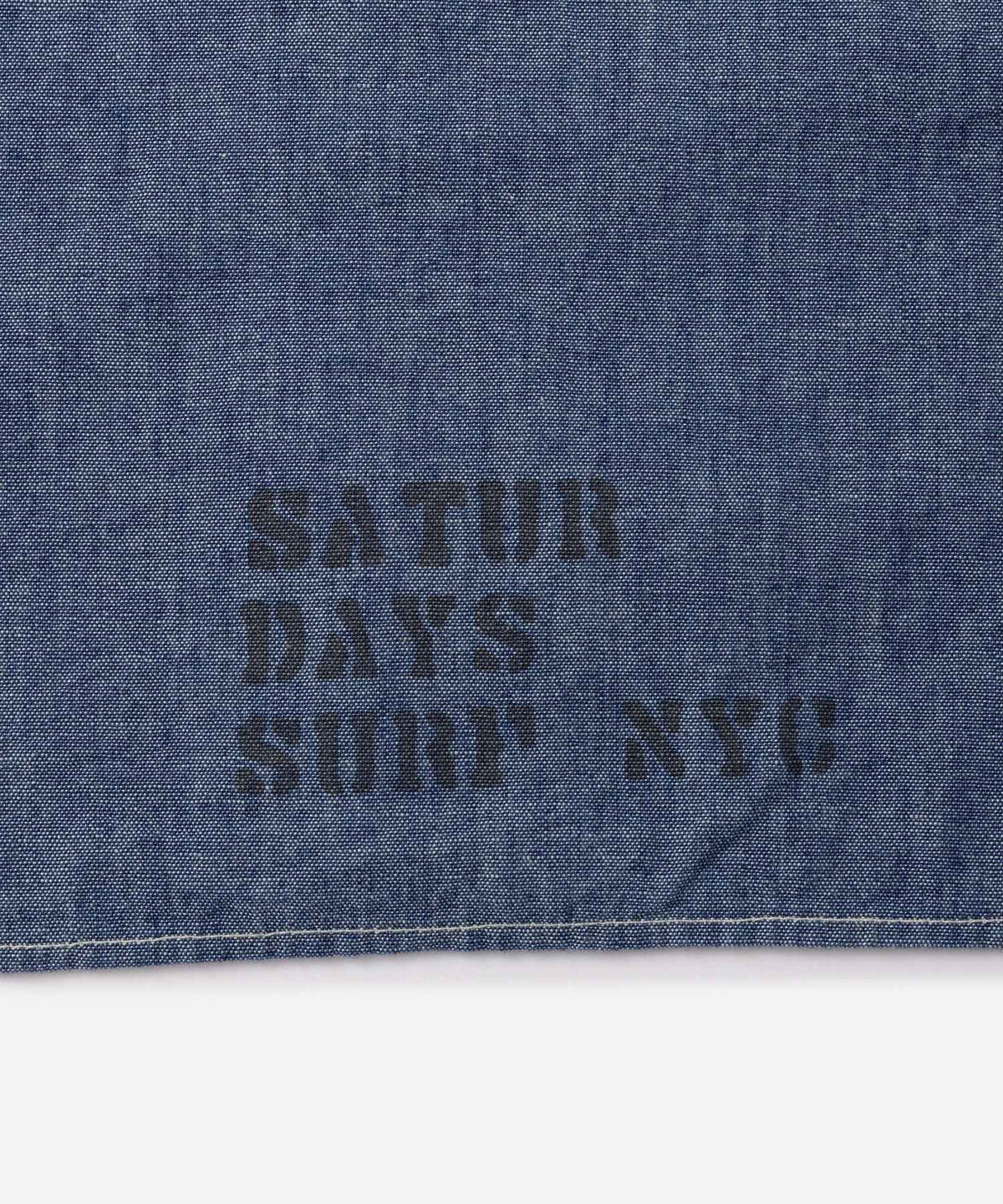 orSlow x Saturdays NYC RELAX FIT CHAMBRAY WORK SHIRT