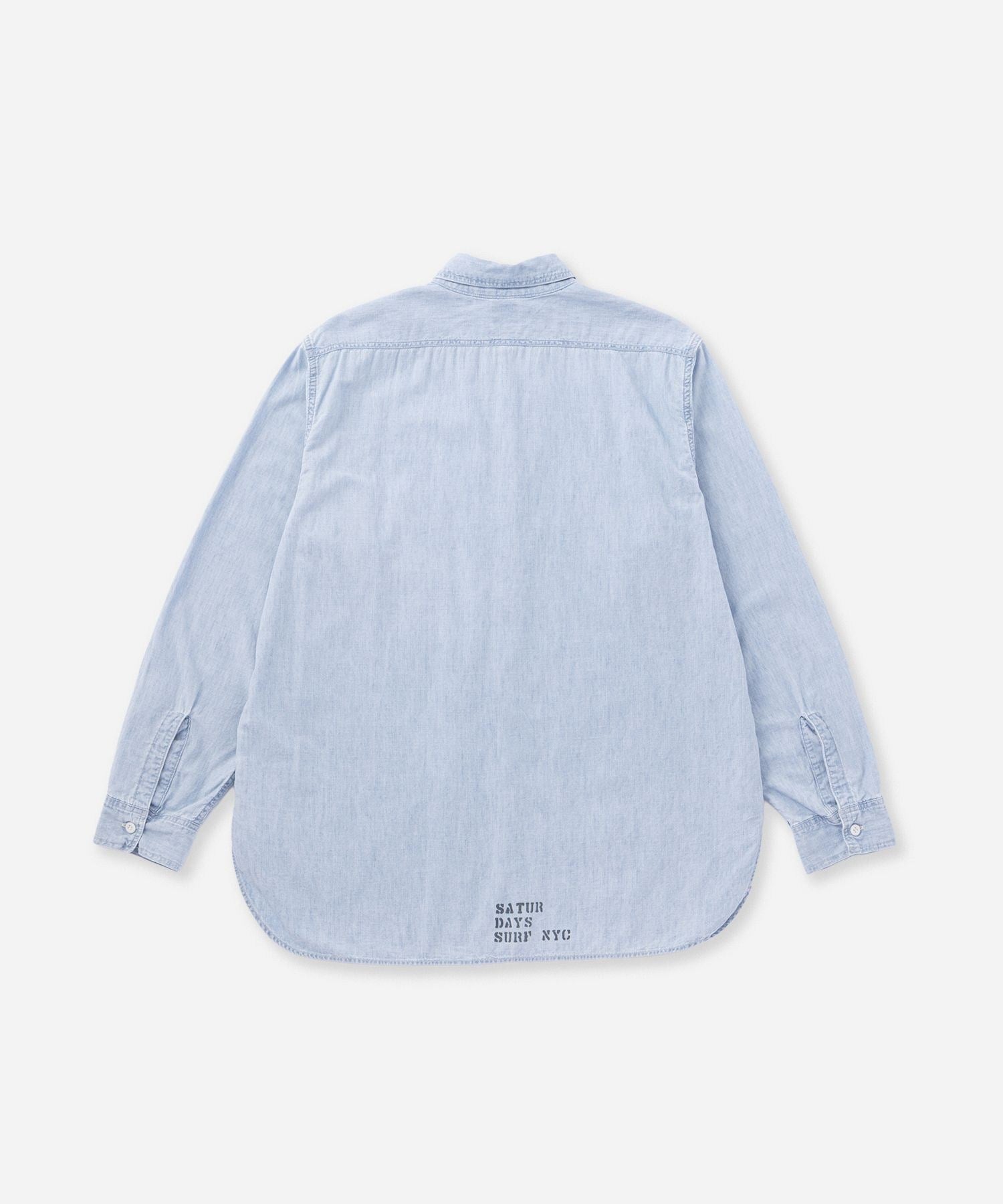 orSlow x Saturdays NYC RELAX FIT CHAMBRAY WORK SHIRT