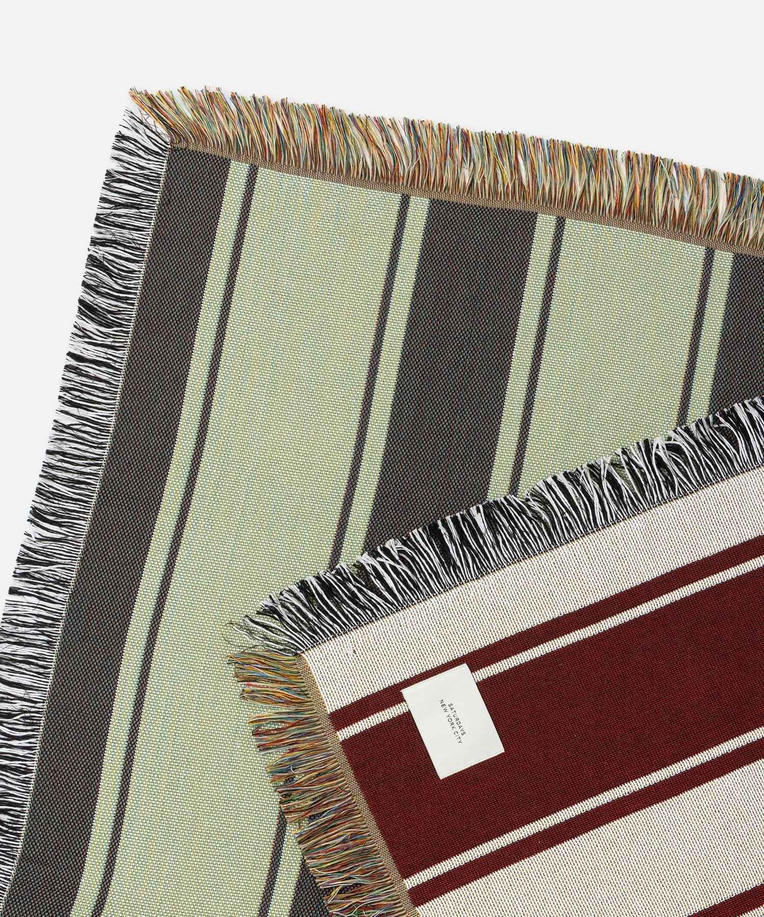 Stripe Beach Throw