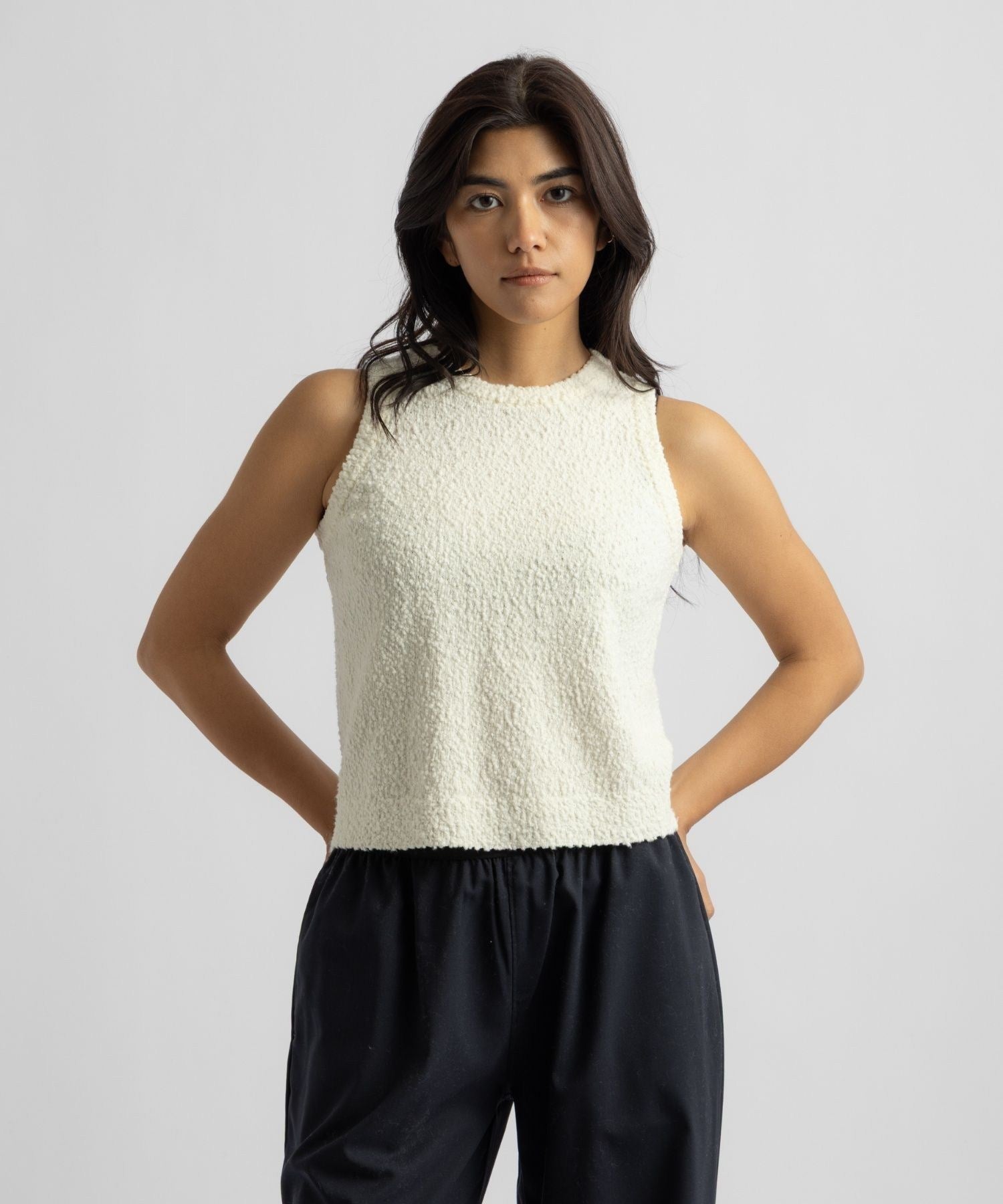 Andie Bubble Knit Top | WOMEN